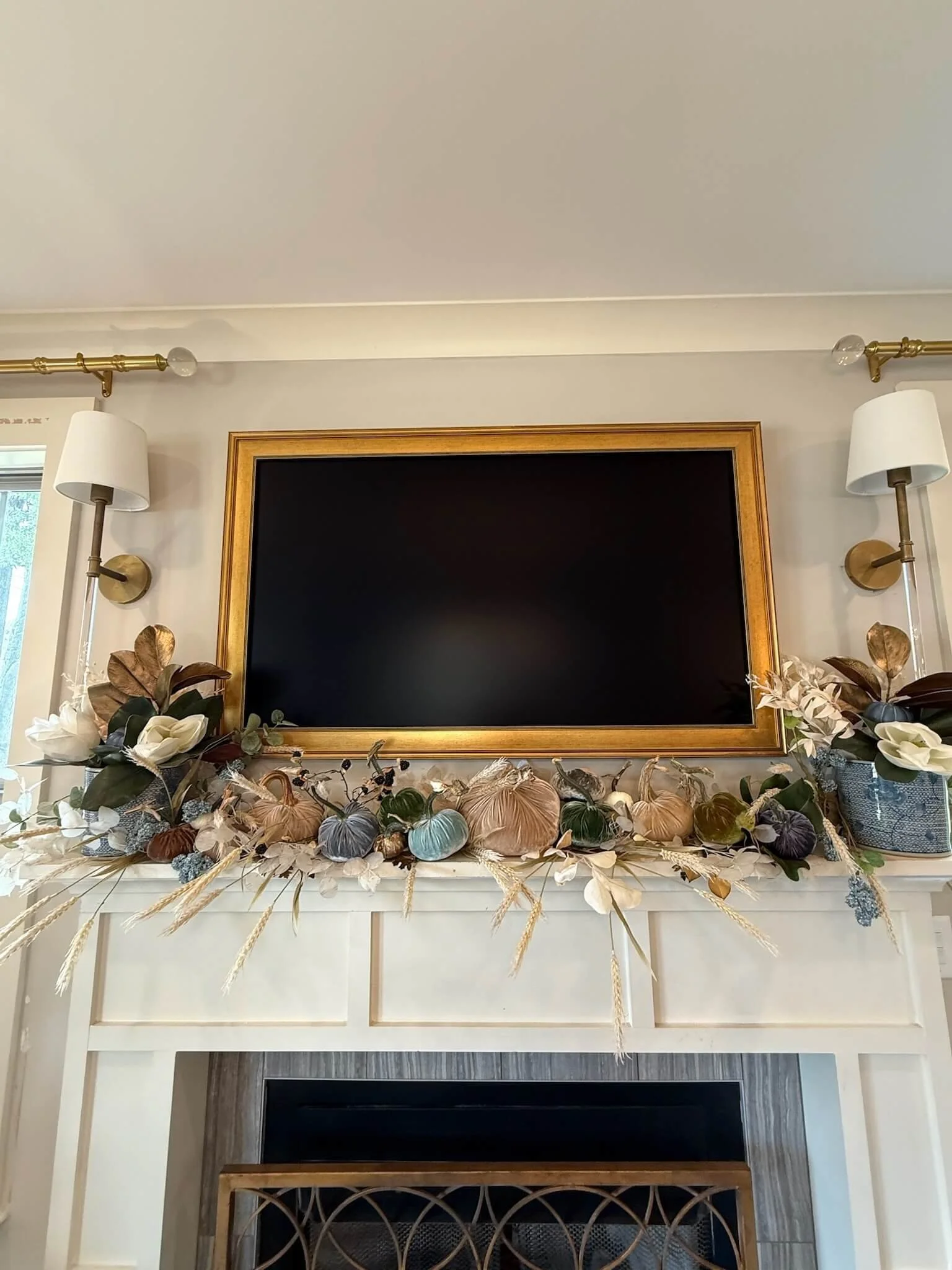 fall-velvet-pumpkin-mantel-install.jpeg