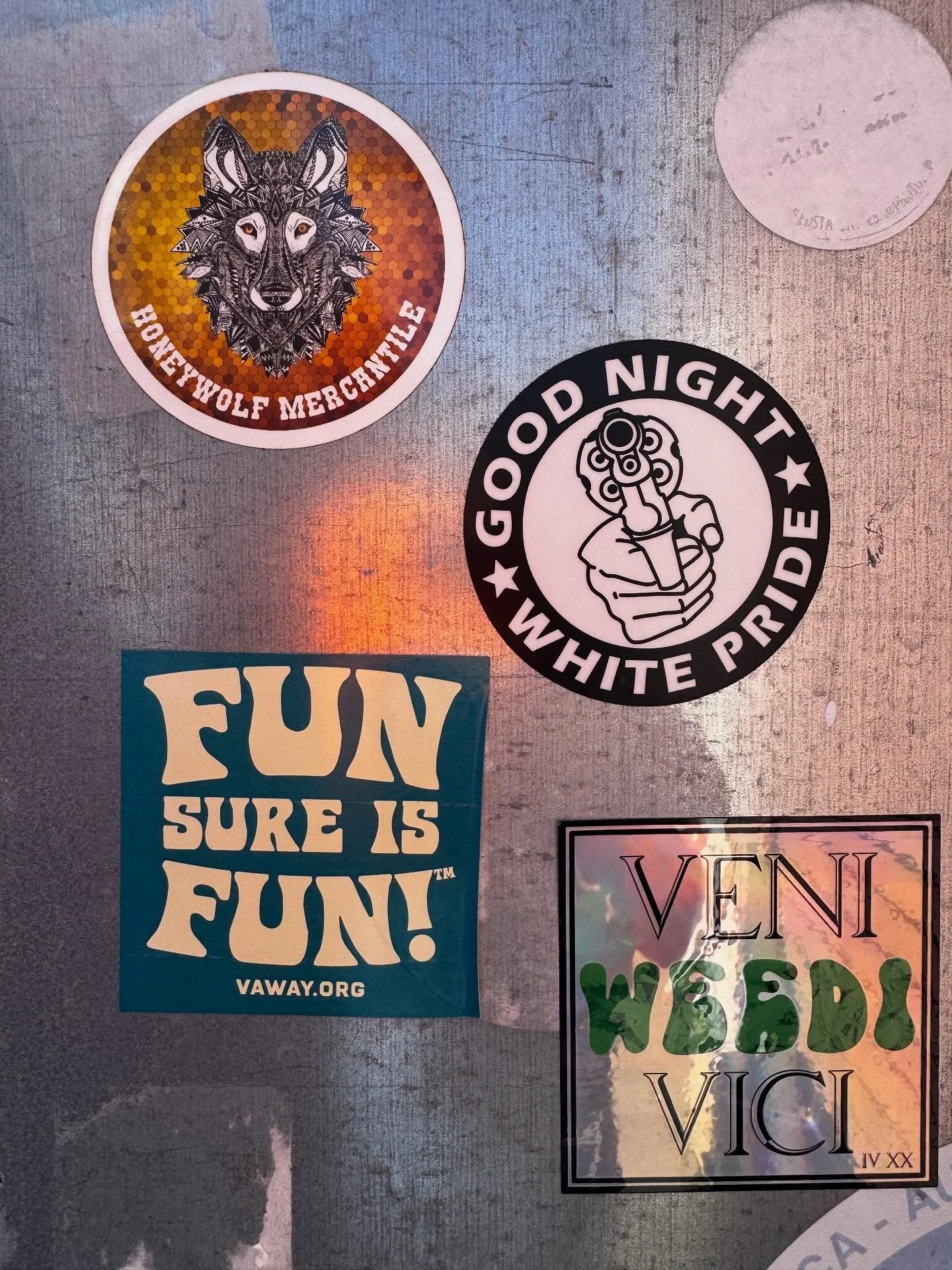 Cool stickers, New Orleans. 😎 

#honeywolfmercantile