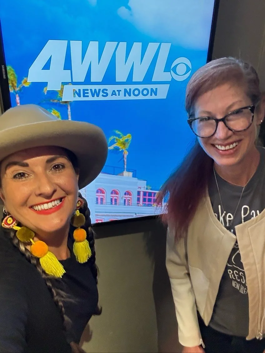 Had a fantastic time helping my good friend @dore_veronique_cermak of @the_muttley_krewe_nola for her tv spot on Great Day Louisiana! Airs next Monday at 9am on WWL New Orleans. 

Repost from @the_muttley_krewe_nola: 
Today, we discussed my pet produ