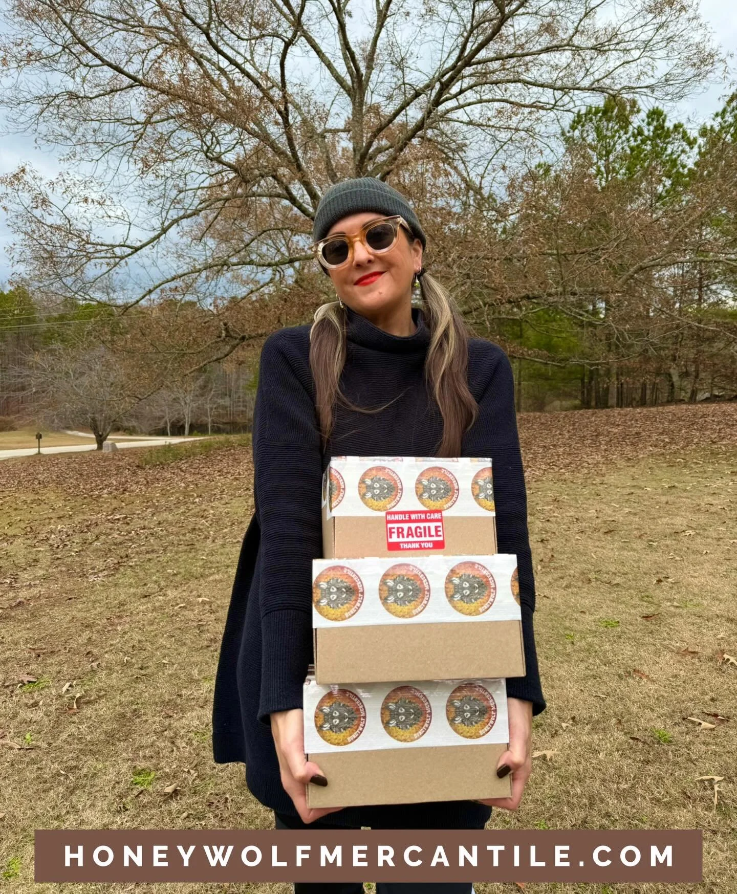 🕯️To Our Fabulous Customers &amp; Candle Community: 

Thank you for keeping us busy this holiday season but most importantly, thank you for being KIND. ✨ 

HoneywolfMercantile.com is a one woman show (with my extremely helpful husband thank gawd) an