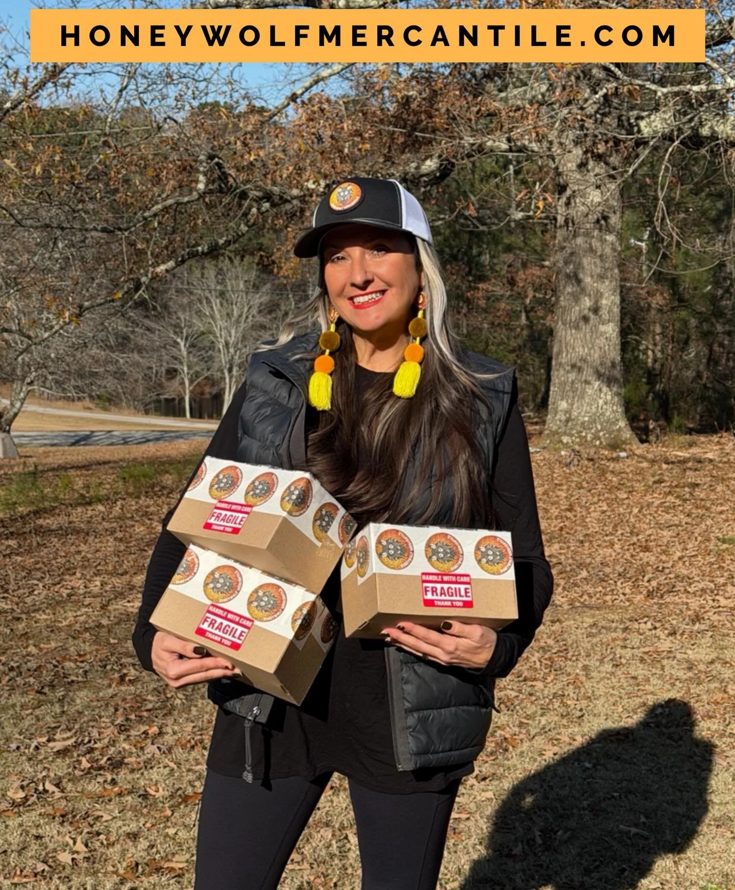 We&rsquo;re still shipping &amp; handling over here at HoneywolfMercantile.com! Doing our human best to get your candles in-hand across America for the holidaze. Thank you for keeping us so busy this year. 🤩

PS We don&rsquo;t do AI 🚫🤖 automated r