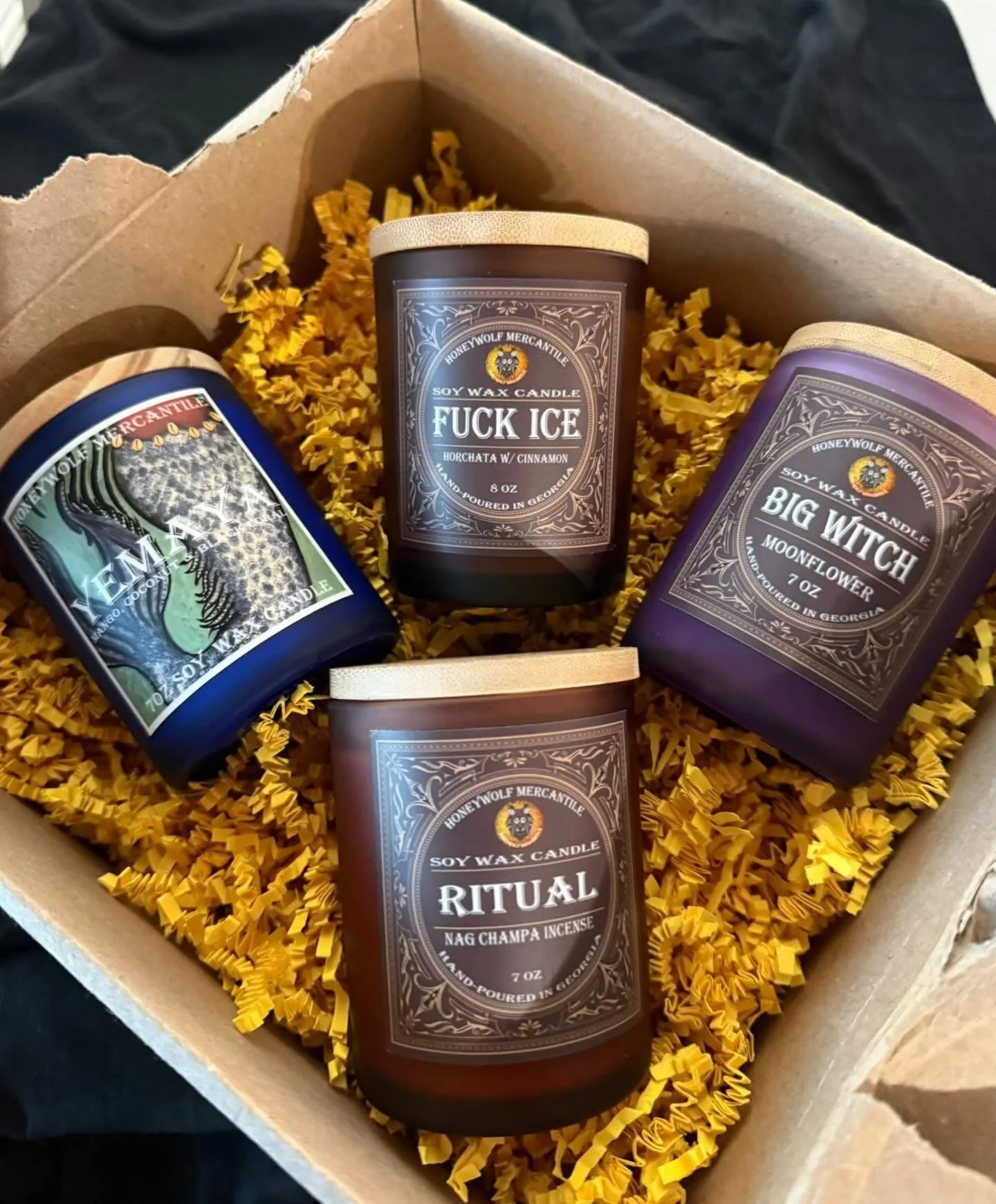 More photos from our cool customers. 
Stay unruly. 😎

&ldquo;Unruly women are always witches. No matter what century we&rsquo;re in.&rdquo;
&mdash;Roxanne Gay

#honeywolfmercantile 
#fuckice #bigwitch #yemaya #ritual