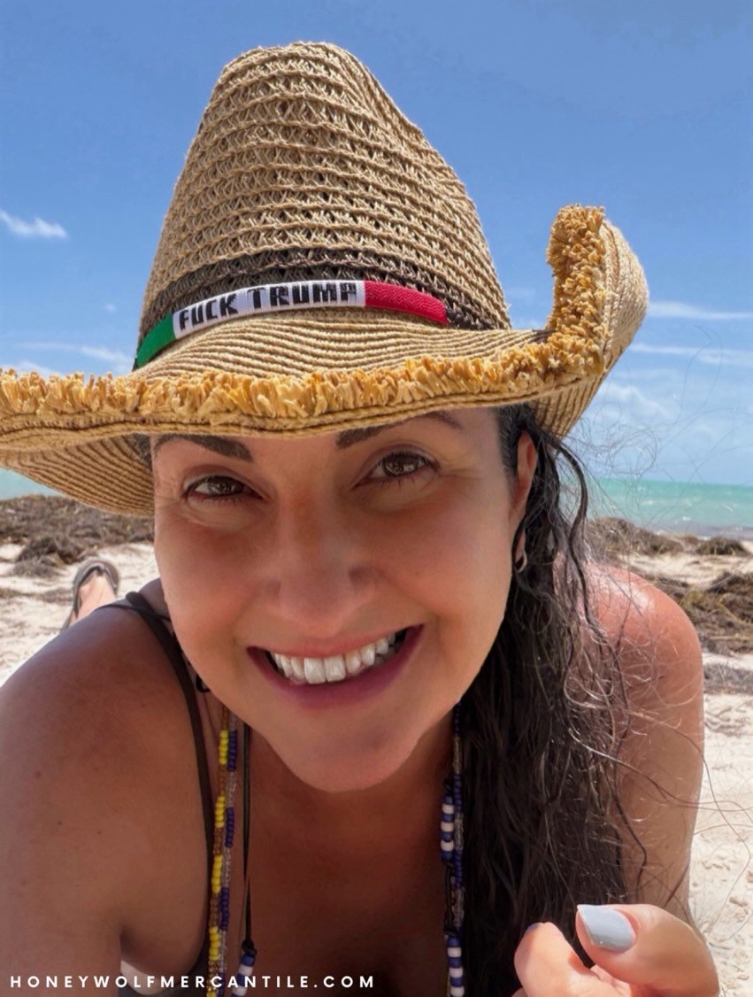 Our annual Earth Day adventure to Bahia Honda State Park yesterday. Such a powerful place. 

Still wearing the hat band that I got in Mexico during its first reign of terror. 

Still refusing to let warmongering, plundering, racist, misogynistic robb