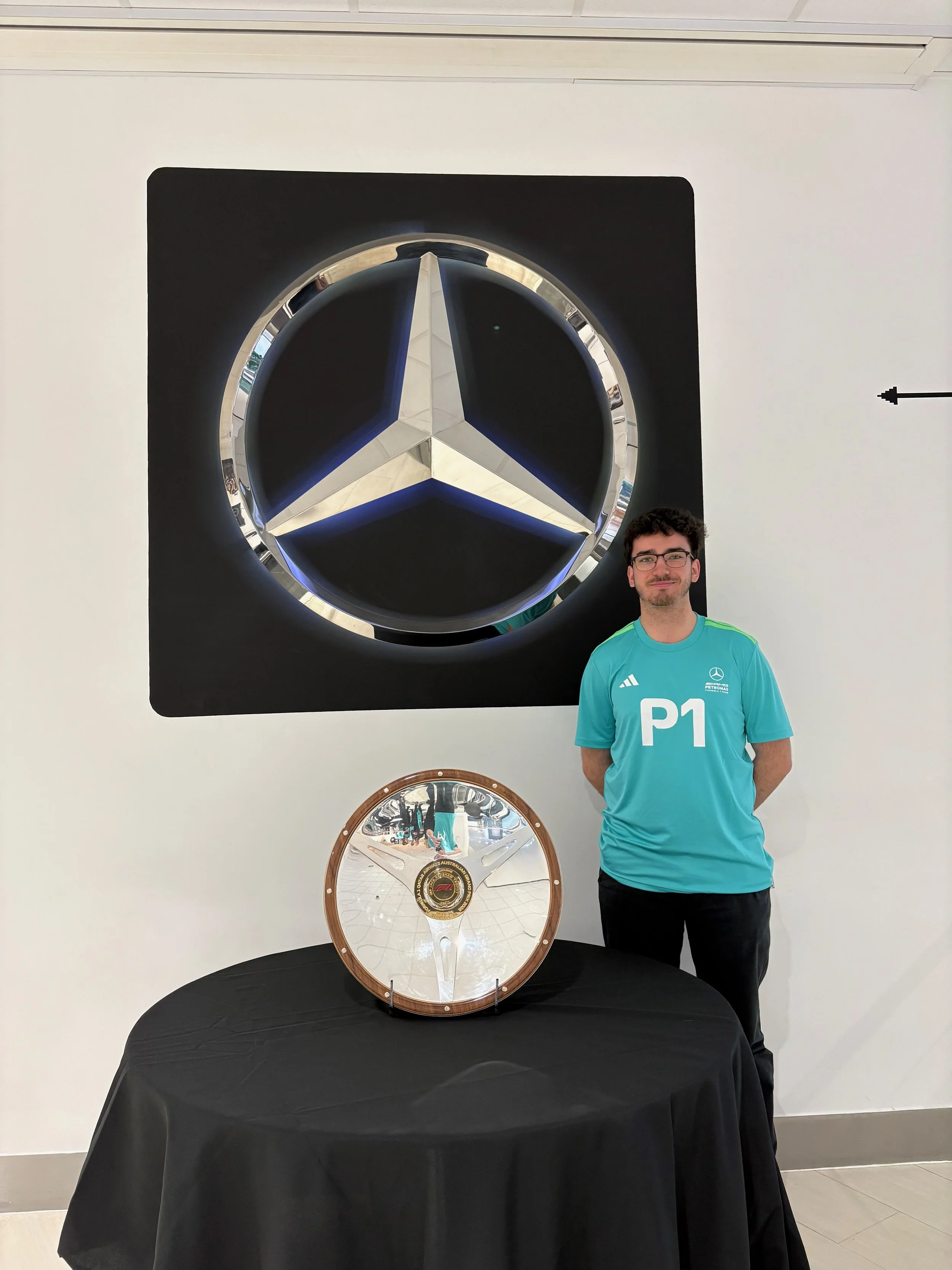 Javier Gladstone Contioso - Mechanical Engineering Placement Student at Mercedes-AMG HPP