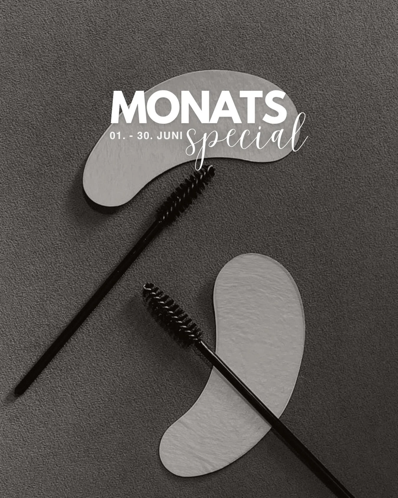 ✨ JUNI SPECIAL ✨

10% Rabatt auf Wimpern f&auml;rben
den ganzen Juni 🤍

Statt CHF 39.&ndash;
nur CHF 35.10

📅 G&uuml;ltig vom 1. bis 30. Juni

Jetzt online reservieren oder mir eine DM schreiben f&uuml;r deinen Termin 💌