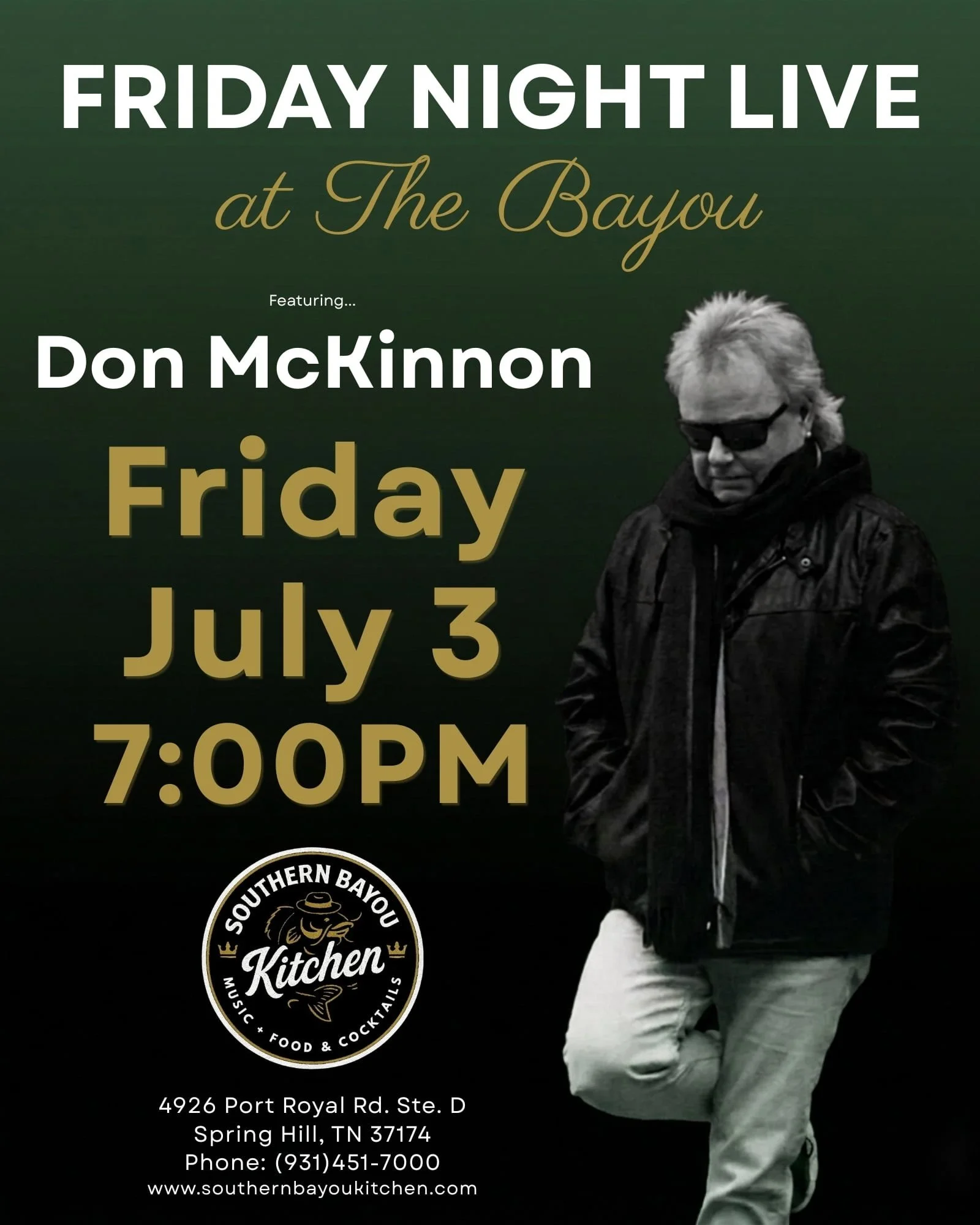 FRIDAY NIGHT LIVE - July 3, 2026