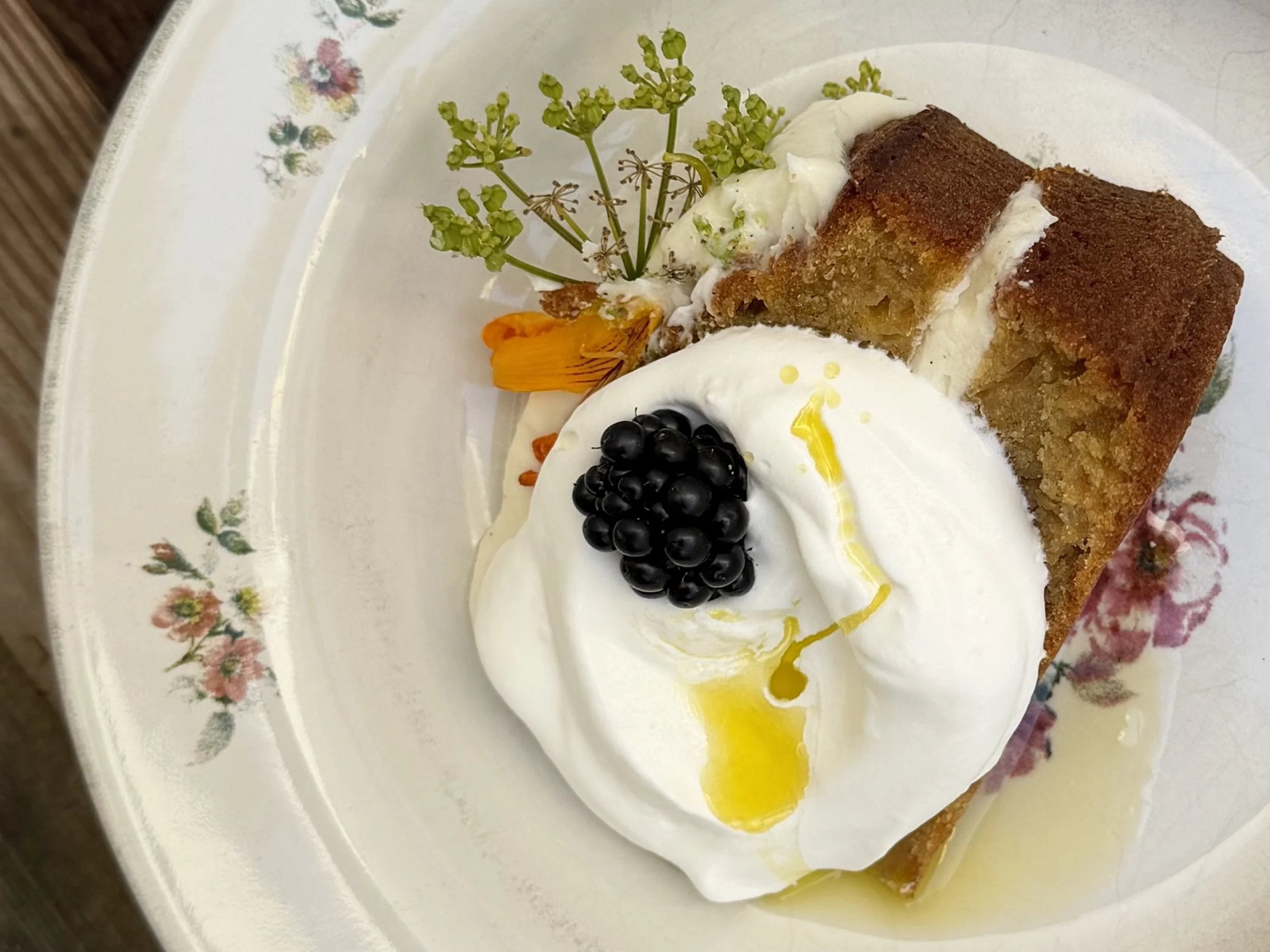 The most divine carrot olive oil cake.