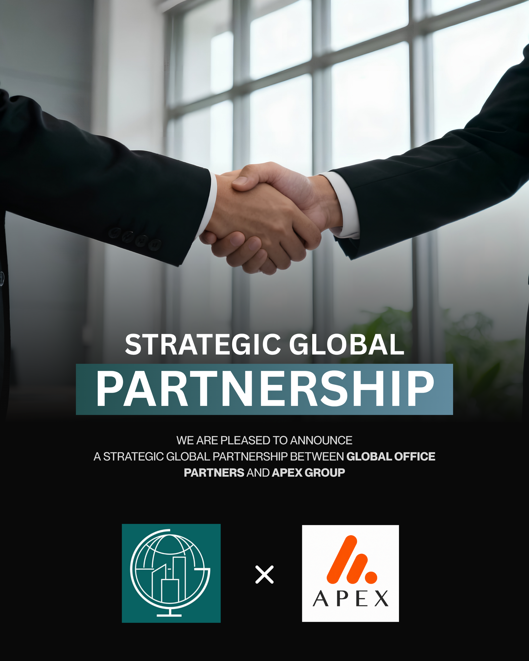 Apex Group and Global Office Partners Announce Strategic Global Partnership on Serviced Office Space
