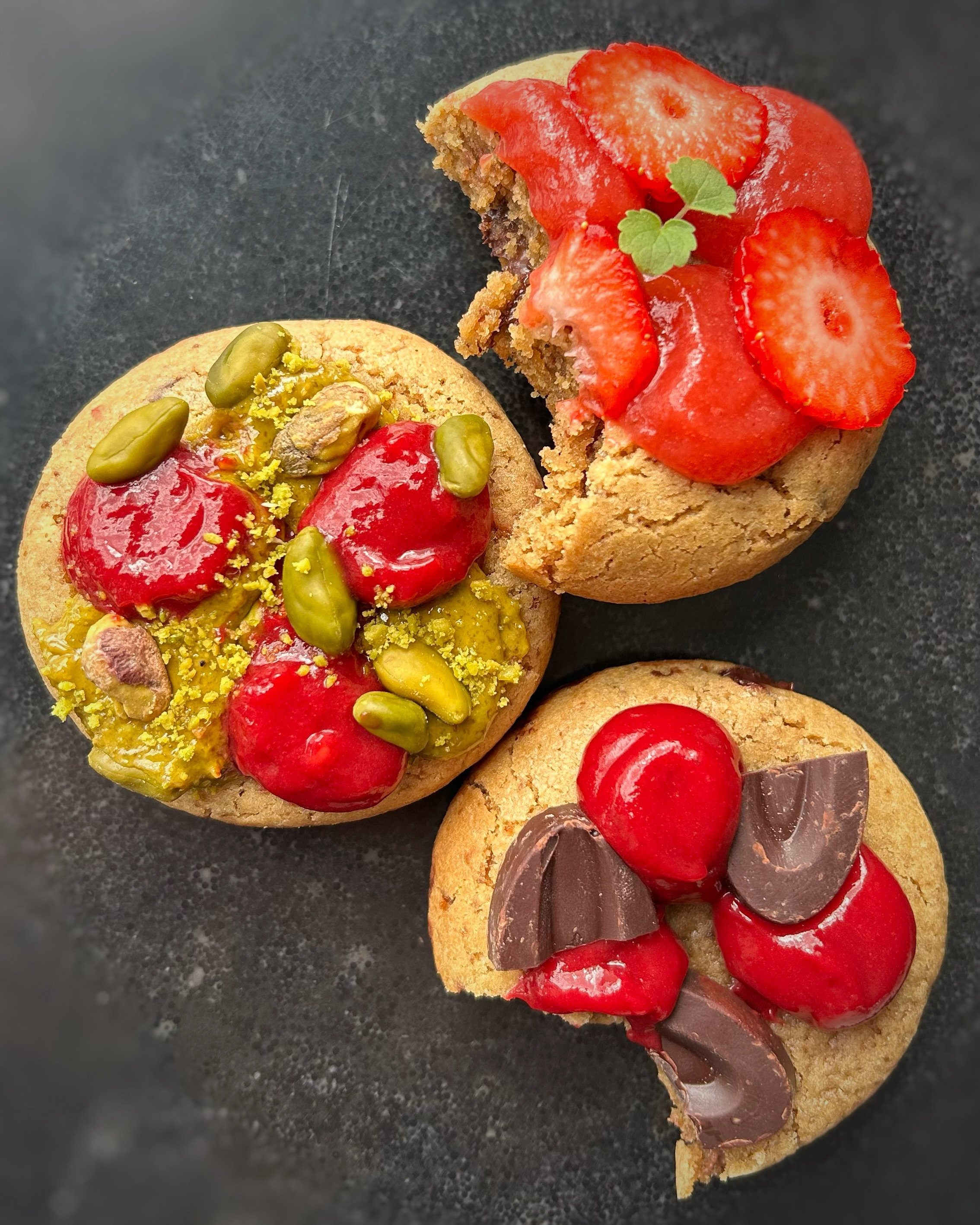 🍓💗🍫💚

cookies fraise, pistache framboise &amp; choco framboise 🤎

#cookies #patisserie