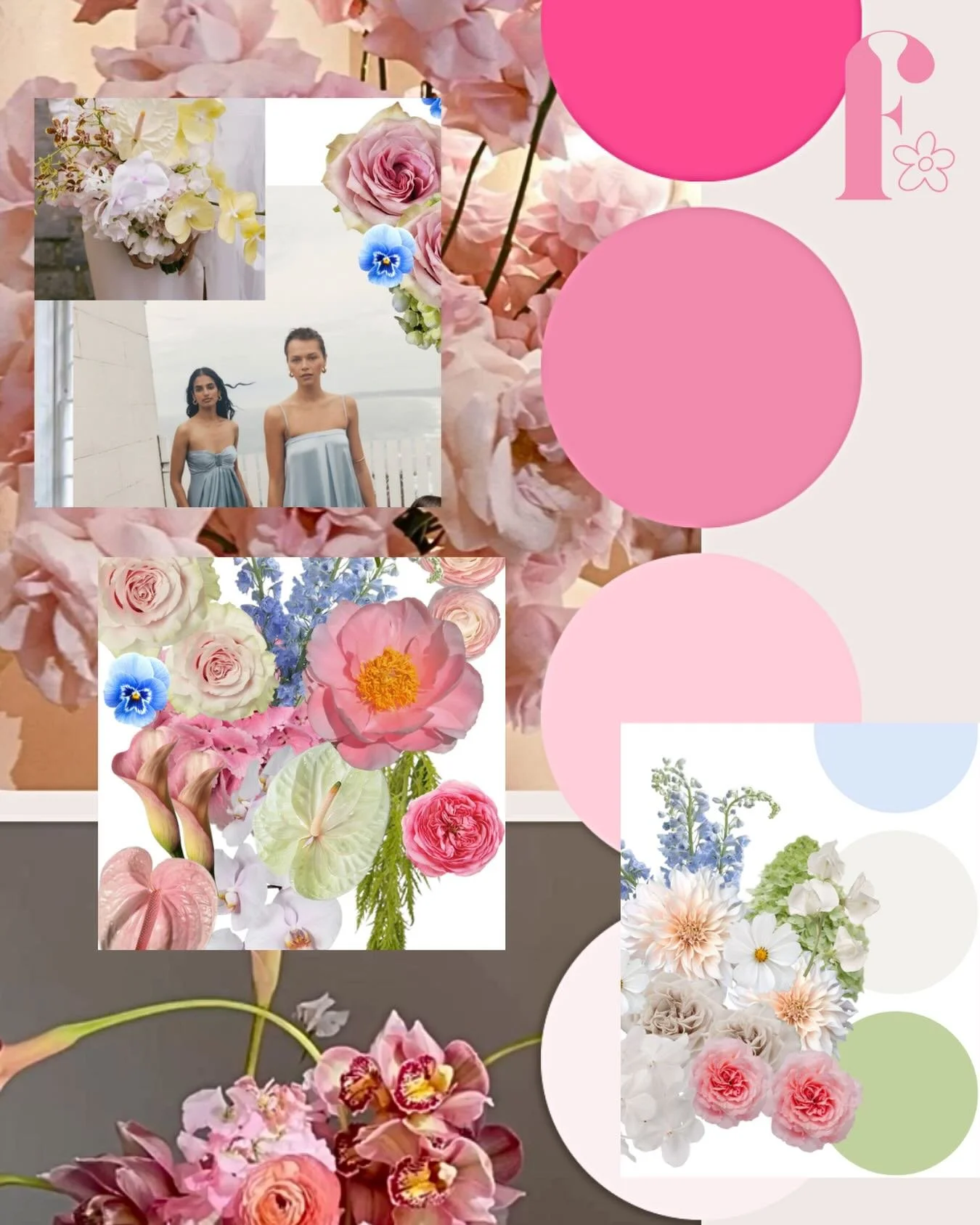 the colour palettes we&rsquo;re chatting about with you all in design proposals going out this week are soooo divine 💞🧚 if you want to chat wedding flowers for 2026/27, send your enquiry over via the website and i&rsquo;ll get you booked in for a f