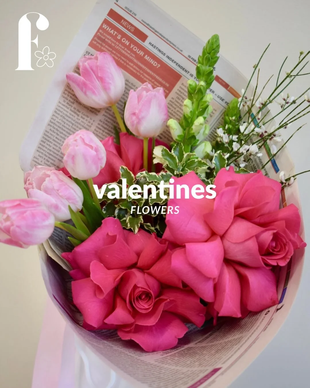 the flossea valentines day 2026 collection is here - with a range of options from an ultra romantic single rose stem to a classic flossea signature style bouquet, there&rsquo;s a lil something for everyone here. the tulip special is also back!! we&rs
