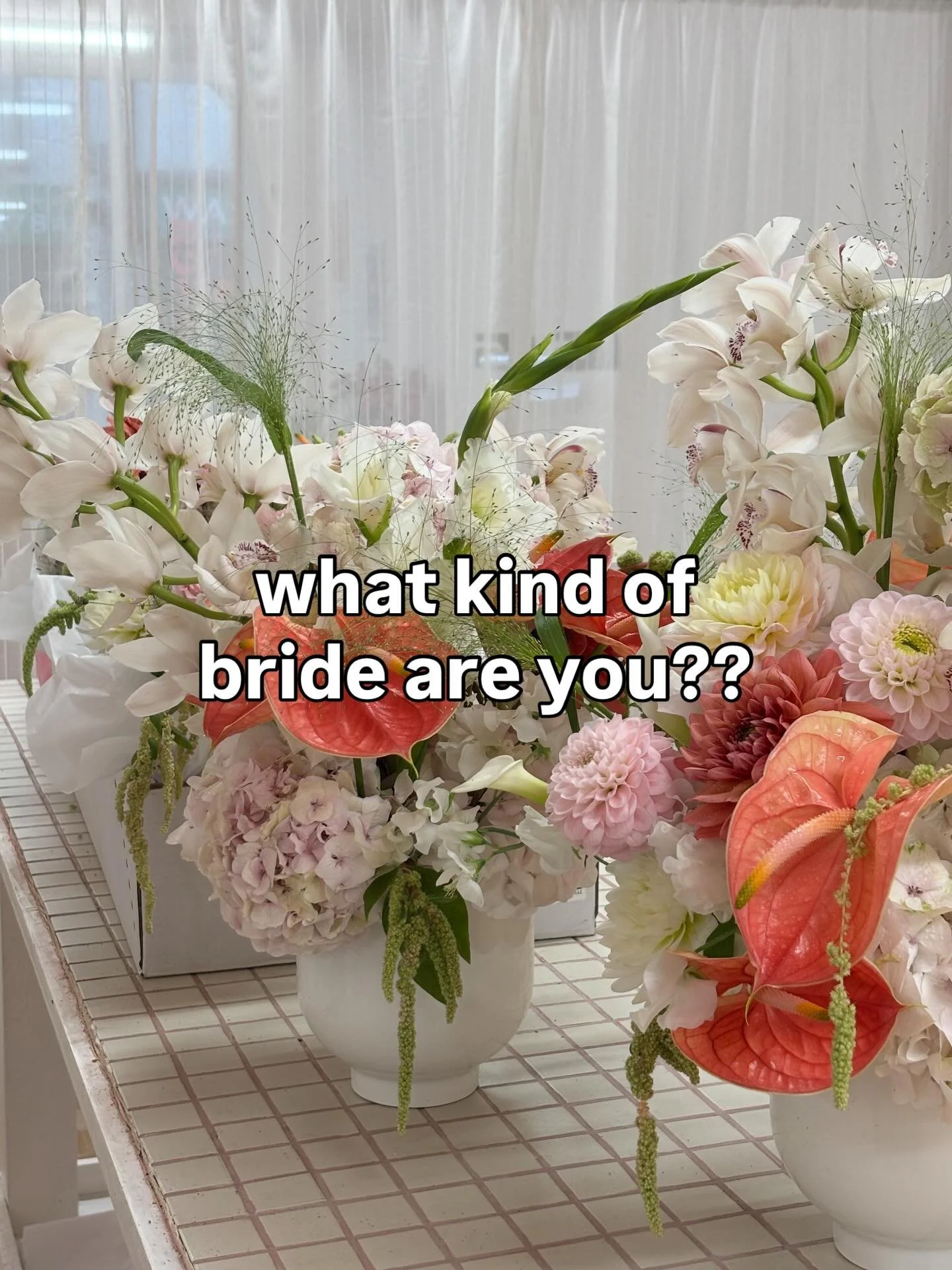 tell me which bridal bouquet kinda girl you are!! 🌸💕

London wedding florists | modern floral designer | trailing bridal bouquets | custom floral design | Sussex wedding florists | 2027 brides | fashion flowers