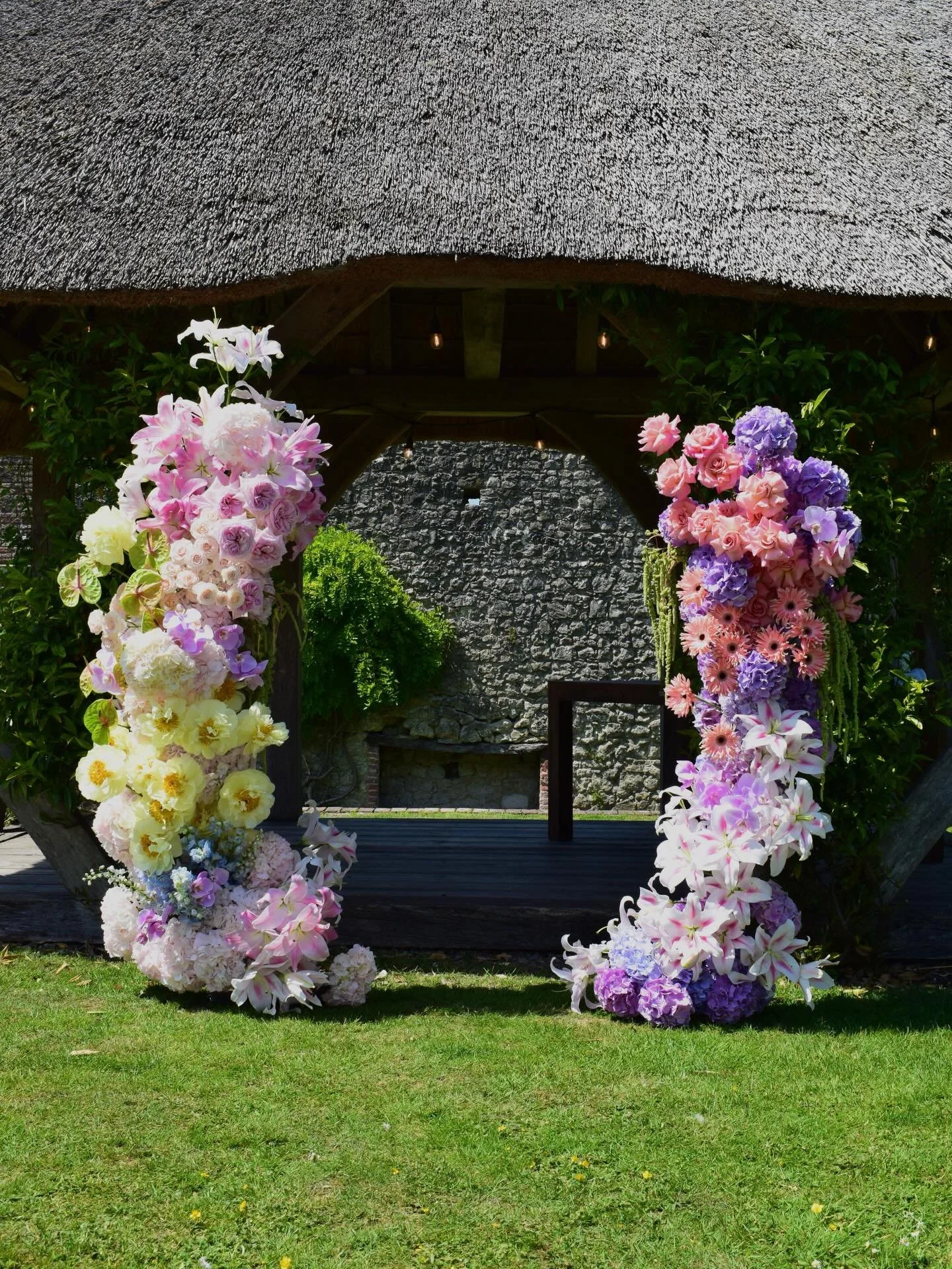 i love my job 💖

magical flower pillars for sophie &amp; jamie!! tell me again that lilies are funeral flowers?? ⭐️🪸💕🍍

London wedding florists | floral archway | modern floral design | Sussex weddings | 2027 bride
