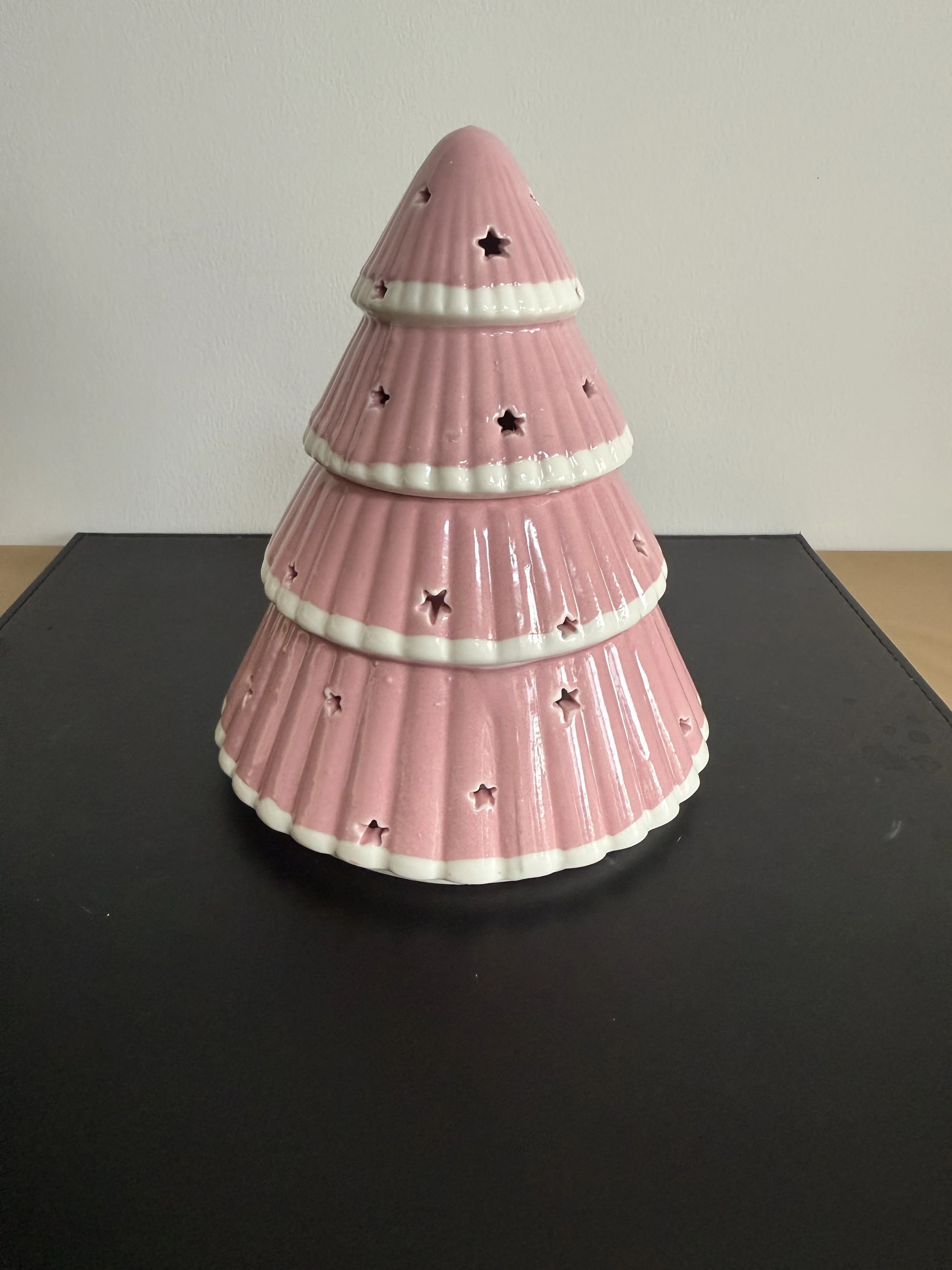 Pink Christmas Tree Burner