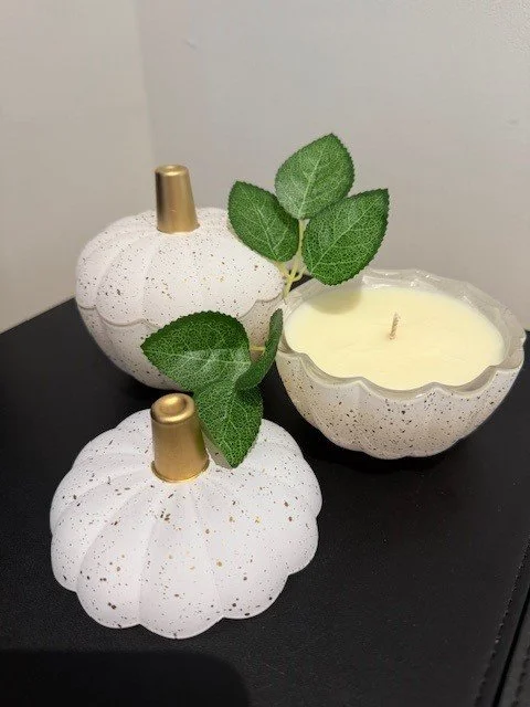 Sophisticated Scented Pumpkin Candle
