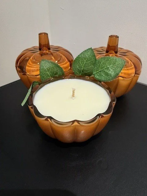 Amber Pumpkin Candle
