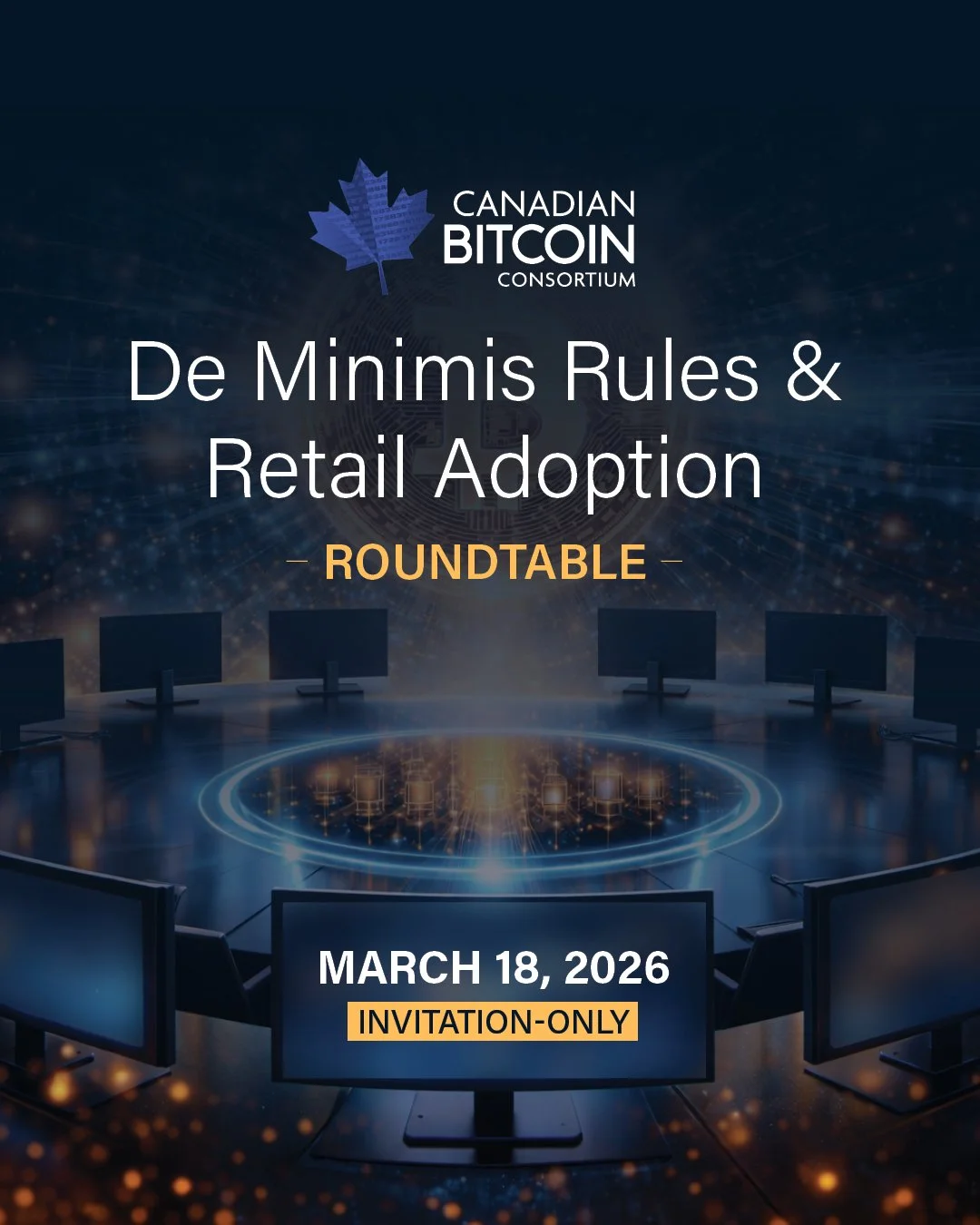 De Minimis Rules &amp; Retail Adoption Roundtable (Hosting, invitation‑only)