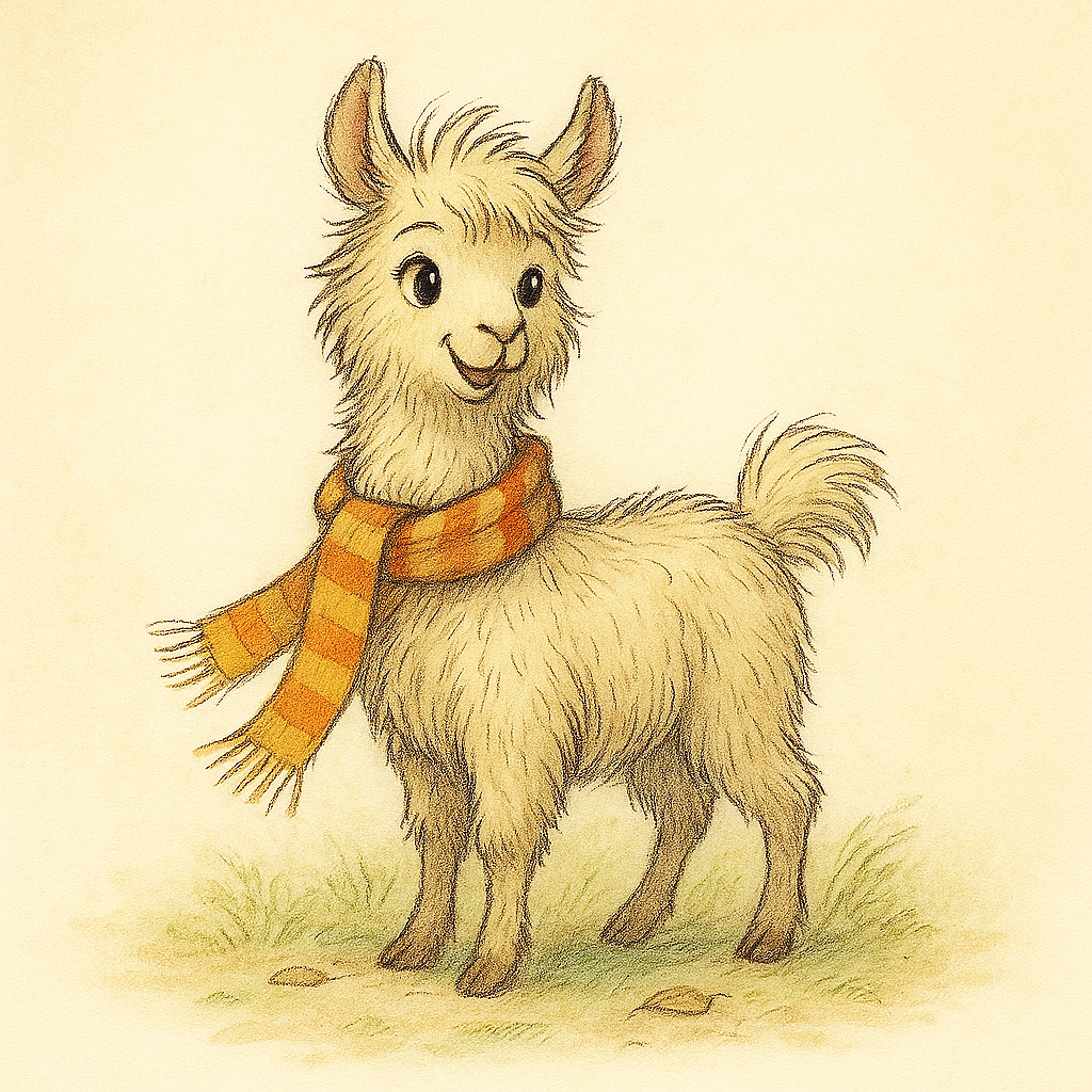 Lilly the Llama
Curious, kind, always ready to explore.