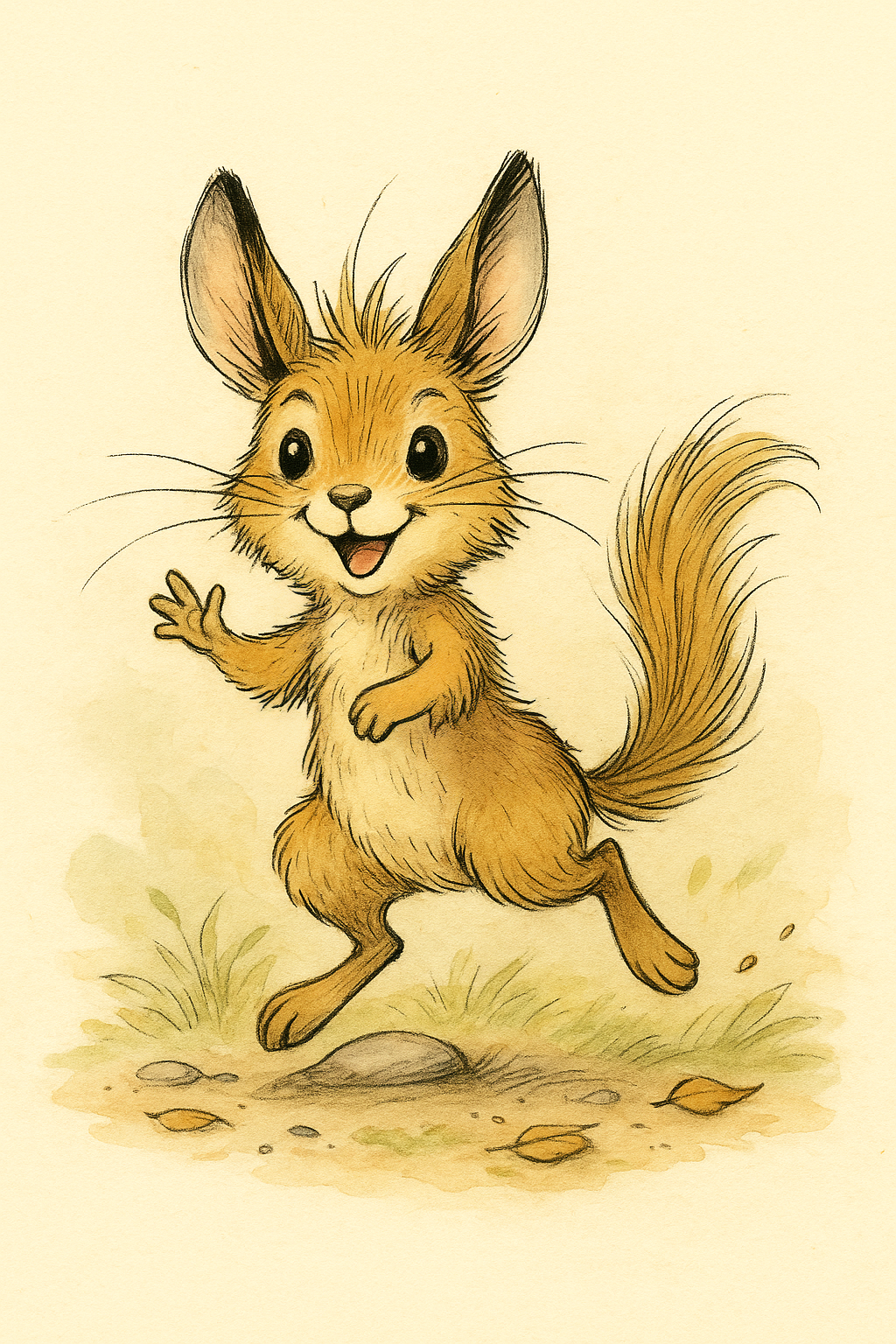 Vito the Viscacha
Golden brown, bouncy, loves secret paths