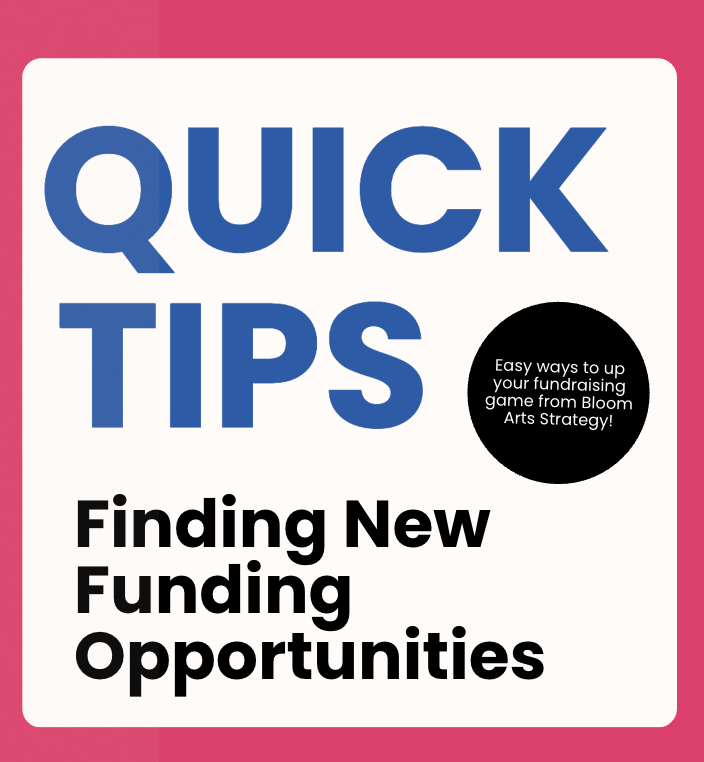 Quick Tips: Finding New Funding Opportunities