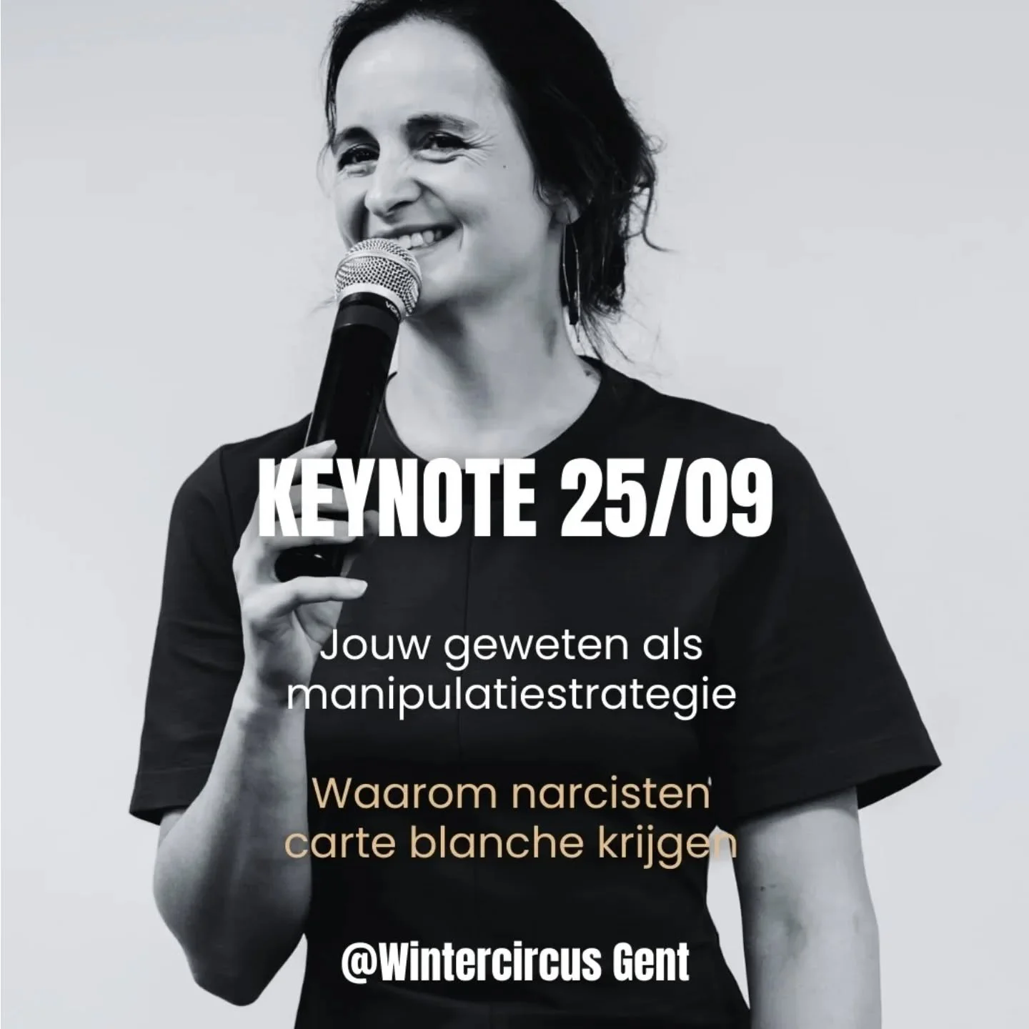 Waarom krijgen narcisten carte blanche?
Empathie en een groot hart worden vaak misbruikt en ons geweten kan een valkuil zijn. Ontdek in mijn keynote hoe kritisch denken &eacute;n je buikgevoel je ultieme wapen zijn tegen manipulatie. Ticketlink in bi