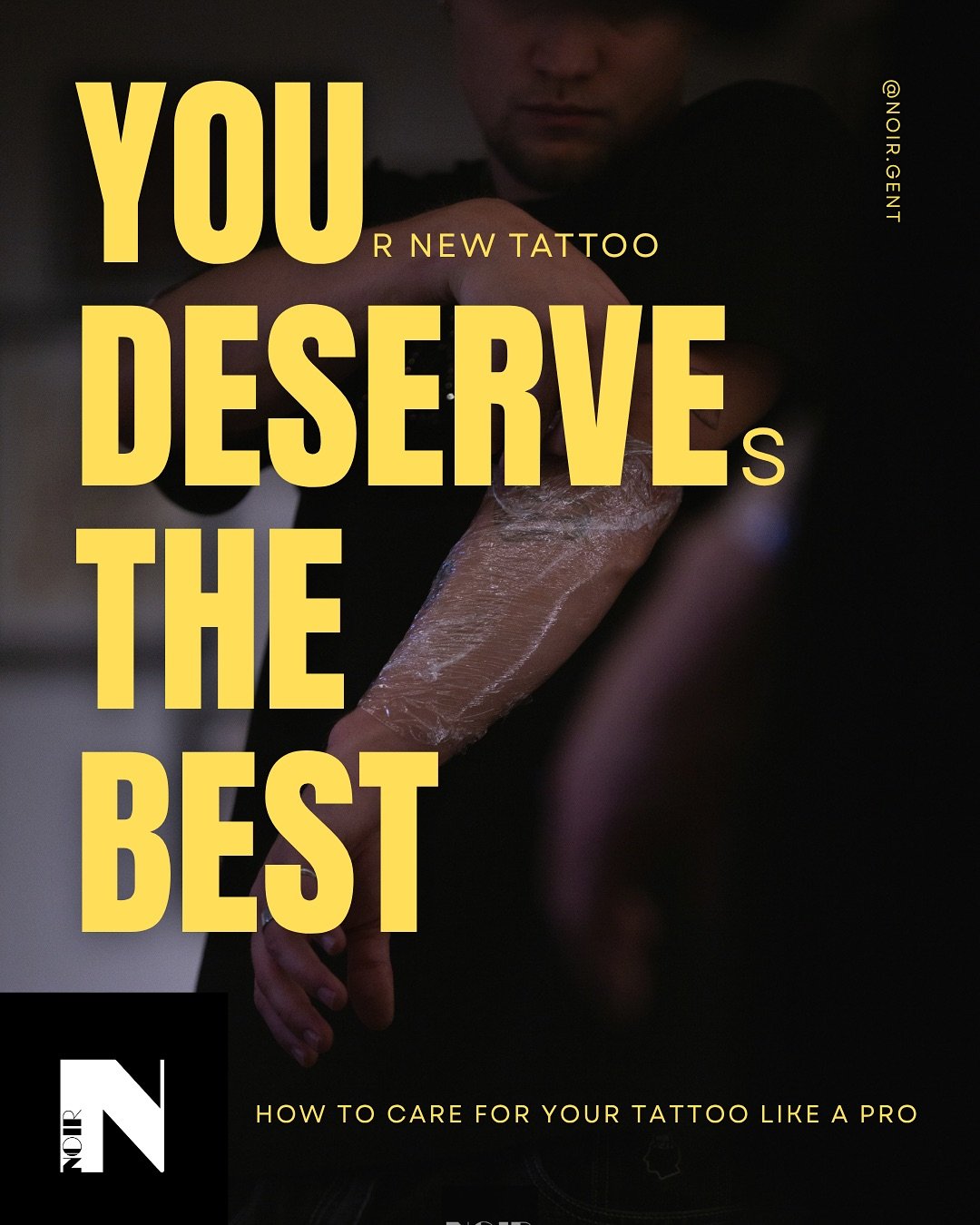 Your tattoo deserves a little TLC too 🖤

Whether it&rsquo;s brand new or fully healed, proper aftercare keeps it vibrant for years to come.

Save this post for your next appointment &mdash; your future self (and your tattoo artist) will thank you.🫶