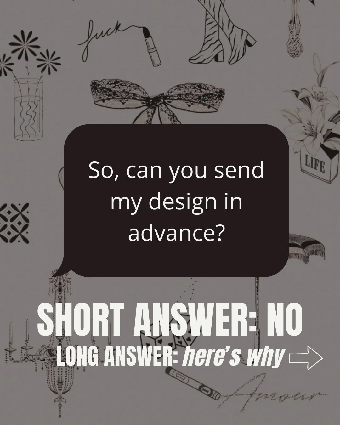 A little clarity about tattoo designs. 🖤