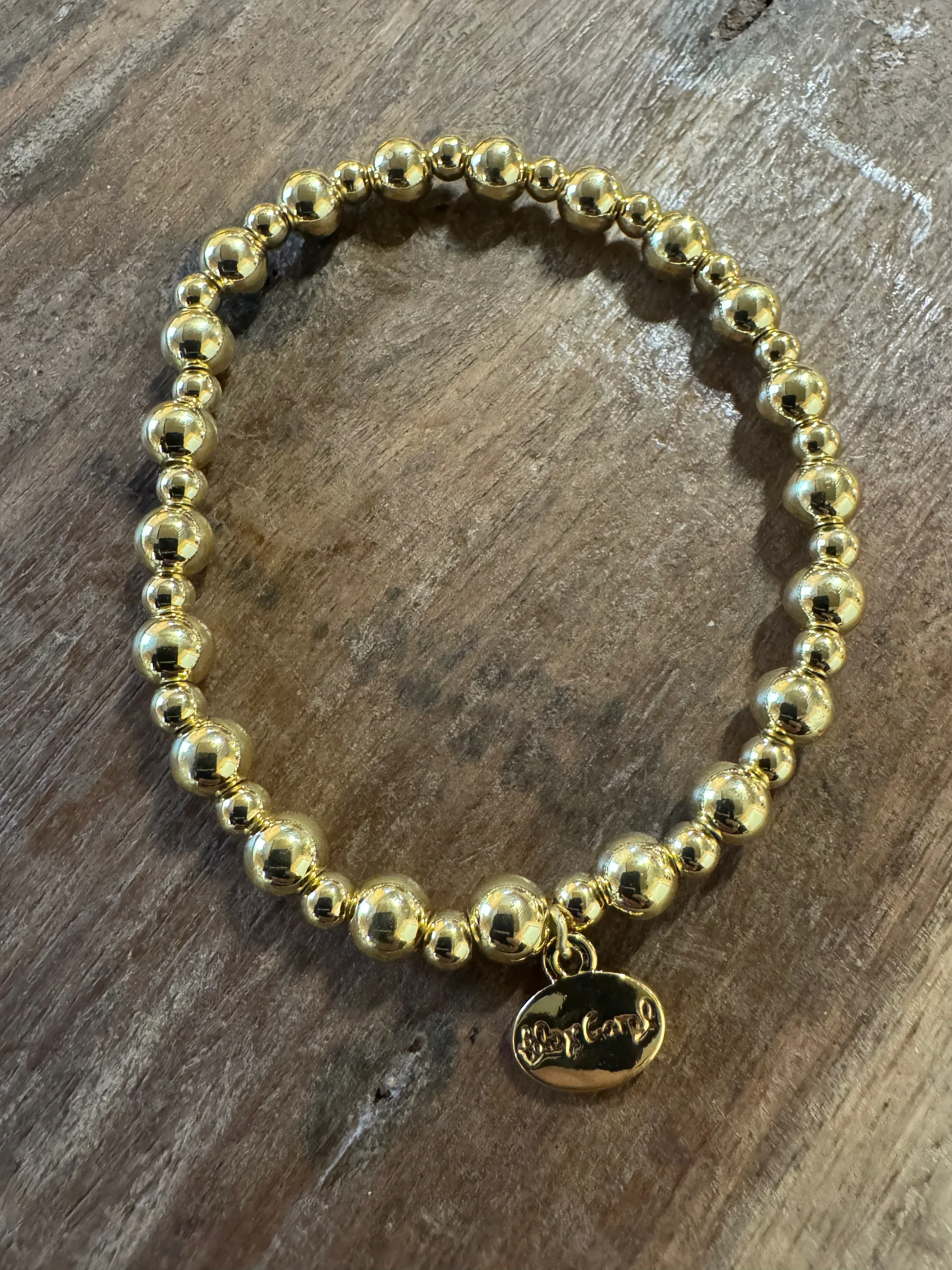 4MM+6MM Gold Bracelet