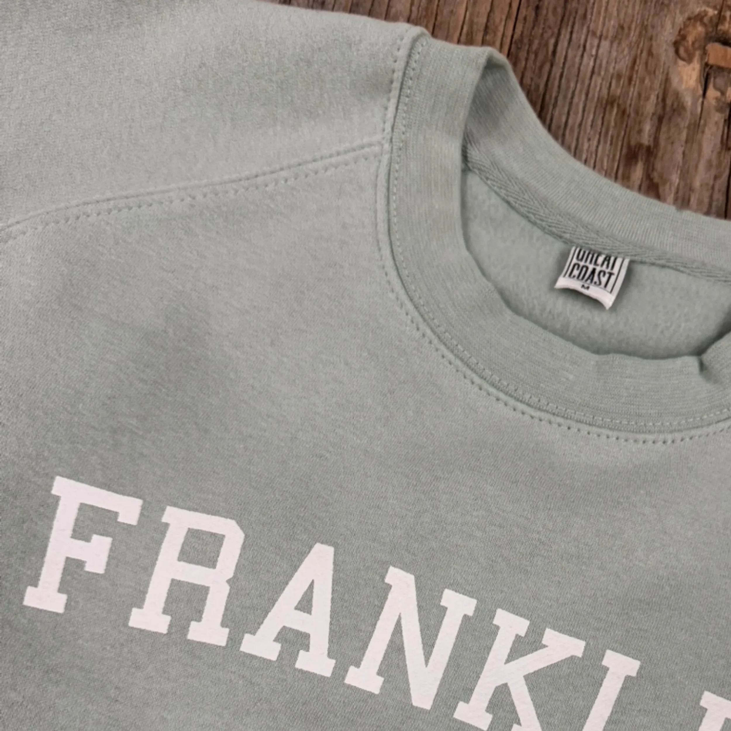 Great Green Franklin Crew Sweatshirt