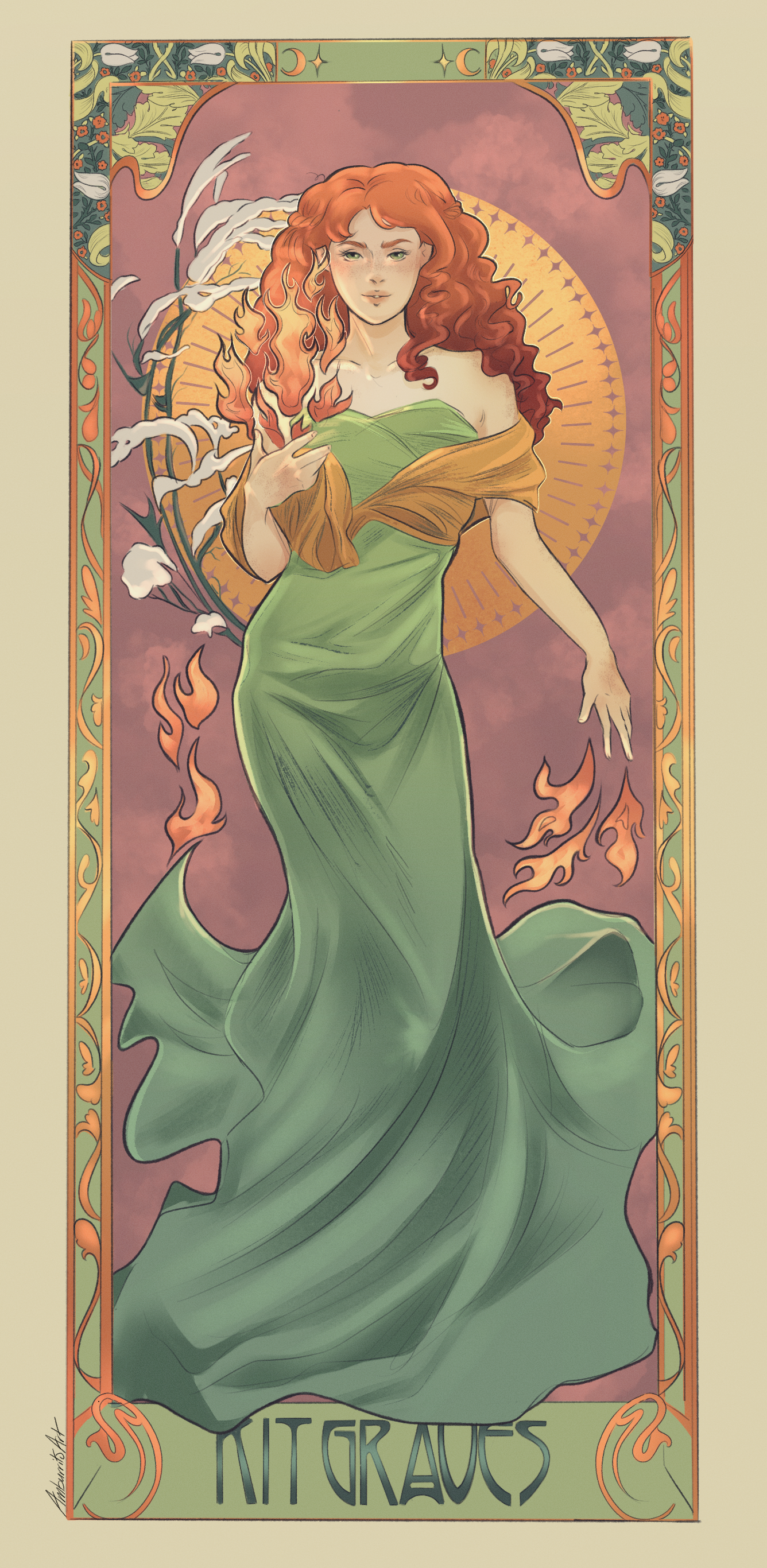 Kit Graves, for 'The Book of Graves' by Michelle C. Harris