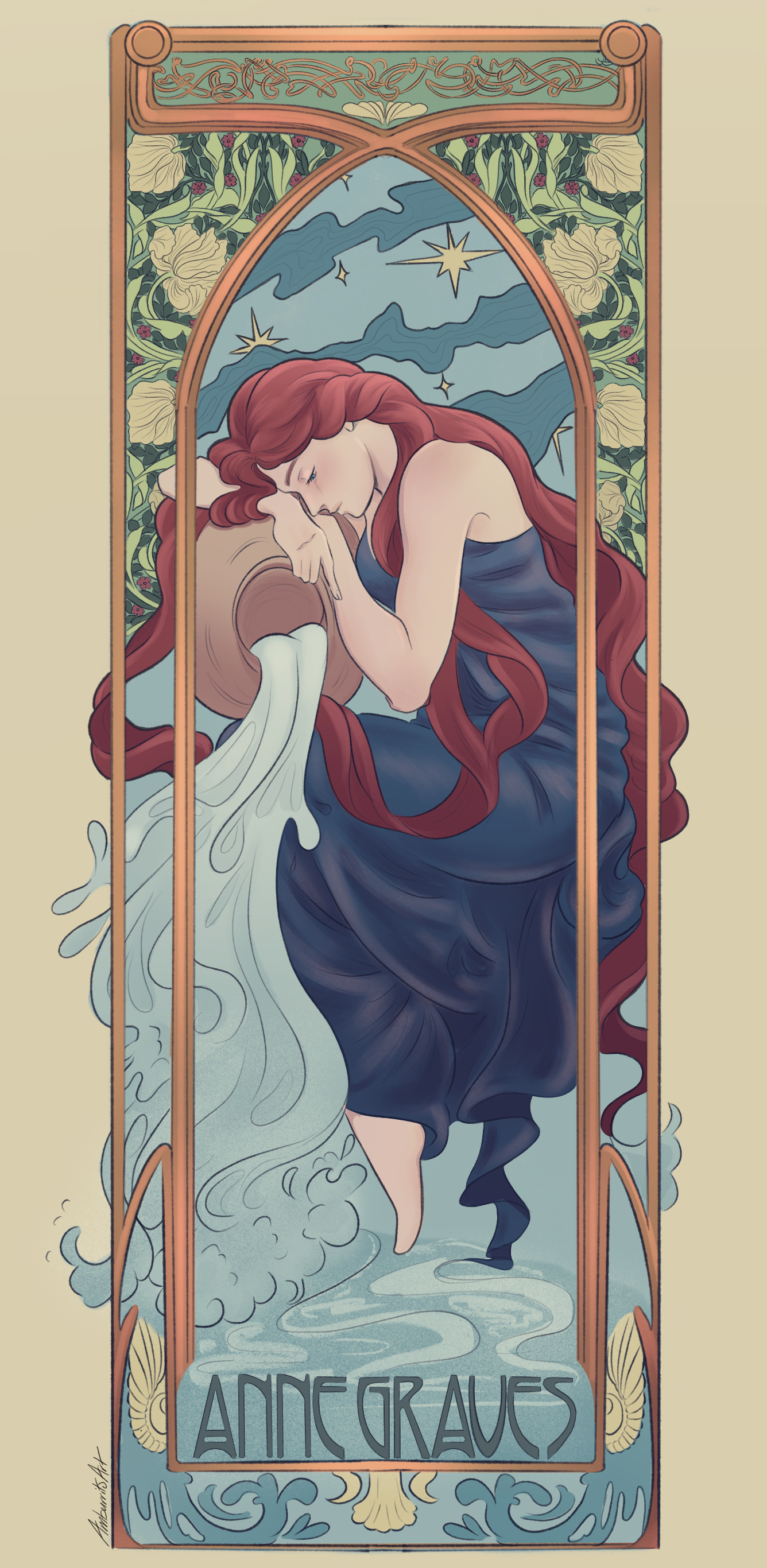 Anne Graves, for 'The Book of Graves' by Michelle C. Harris