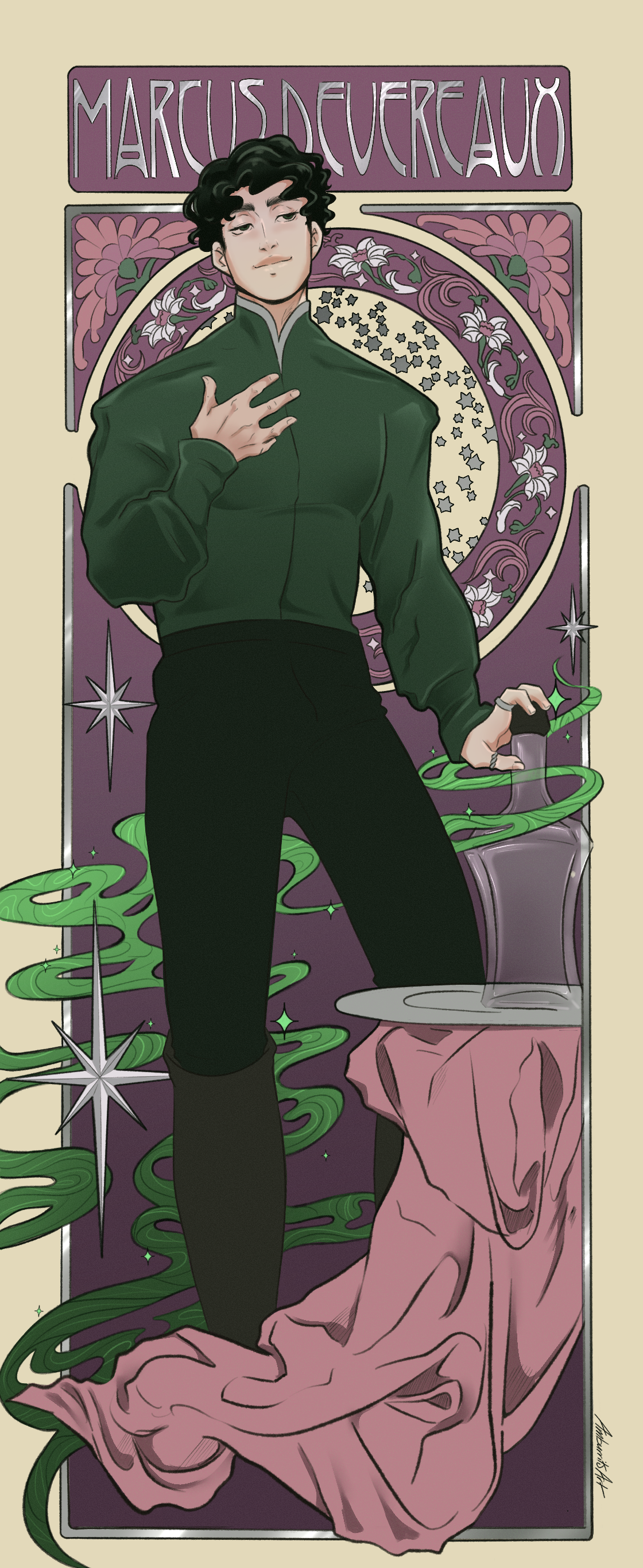 Marcus Devereaux, for 'The Book of Graves' by Michelle C. Harris