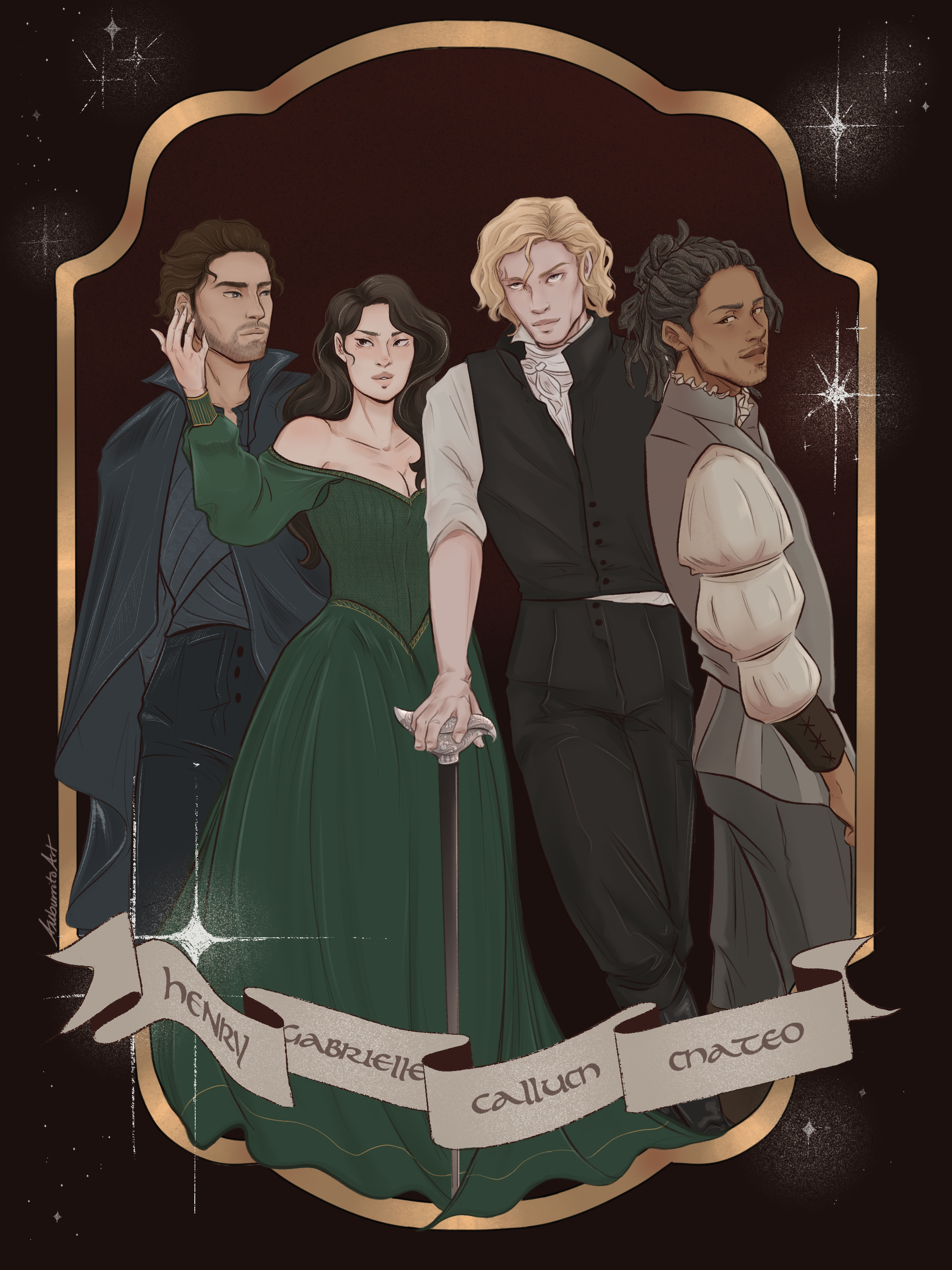 The Augustes, for 'Until the Heart Stops' by Gillian Eliza West