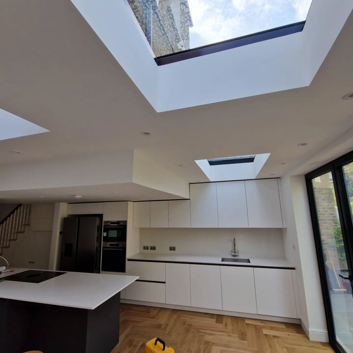 Another extention wire up completed in Islington. #Electrician #Extention #lighting