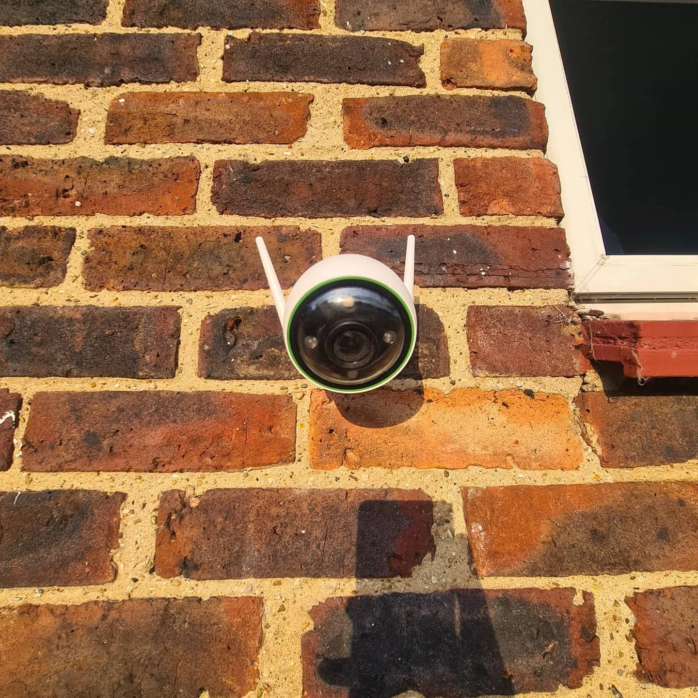 Wifi camera installed today in Romford. #electrician #sparky #wifi #camera