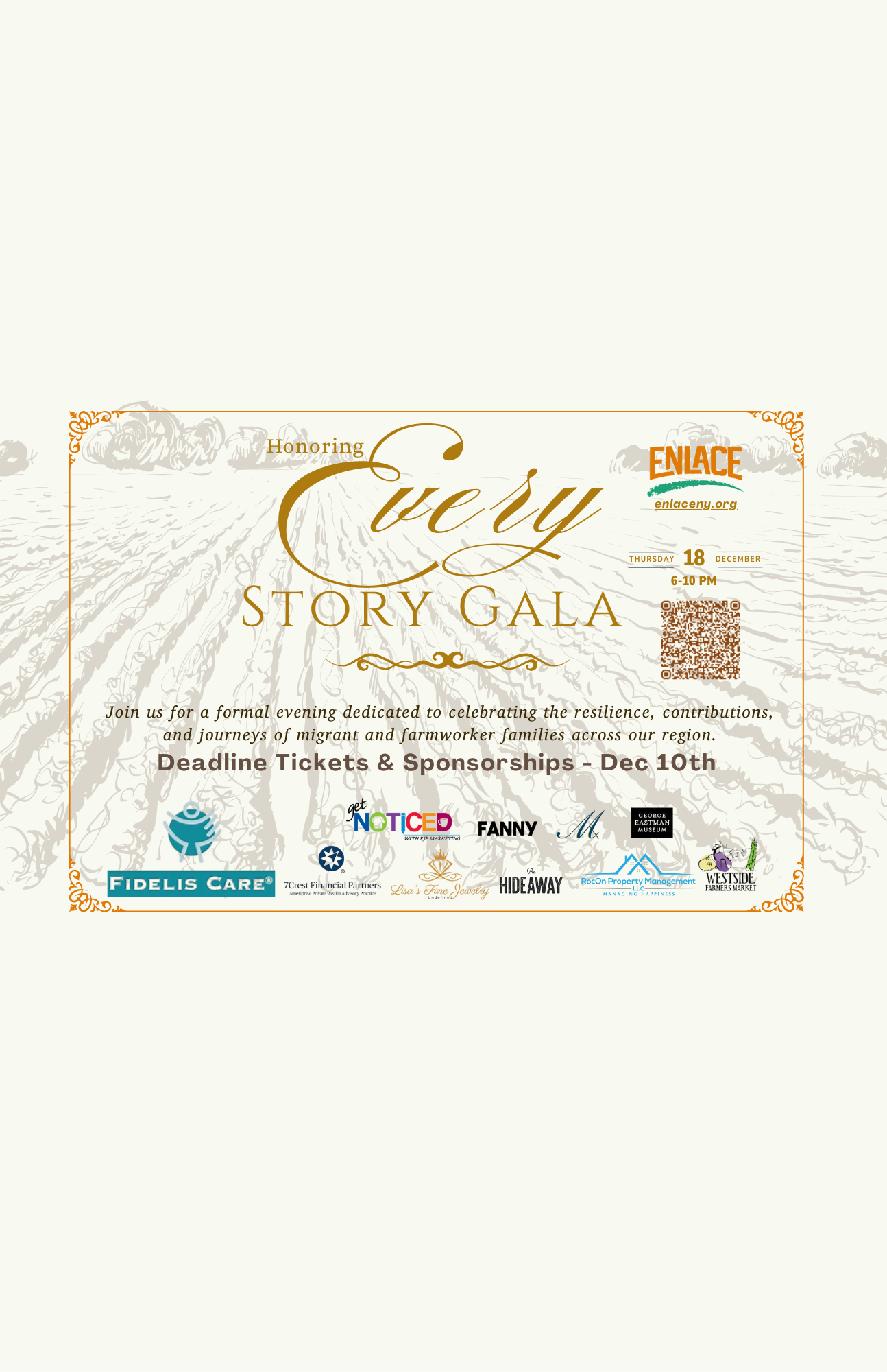Honoring Every Story - Gala