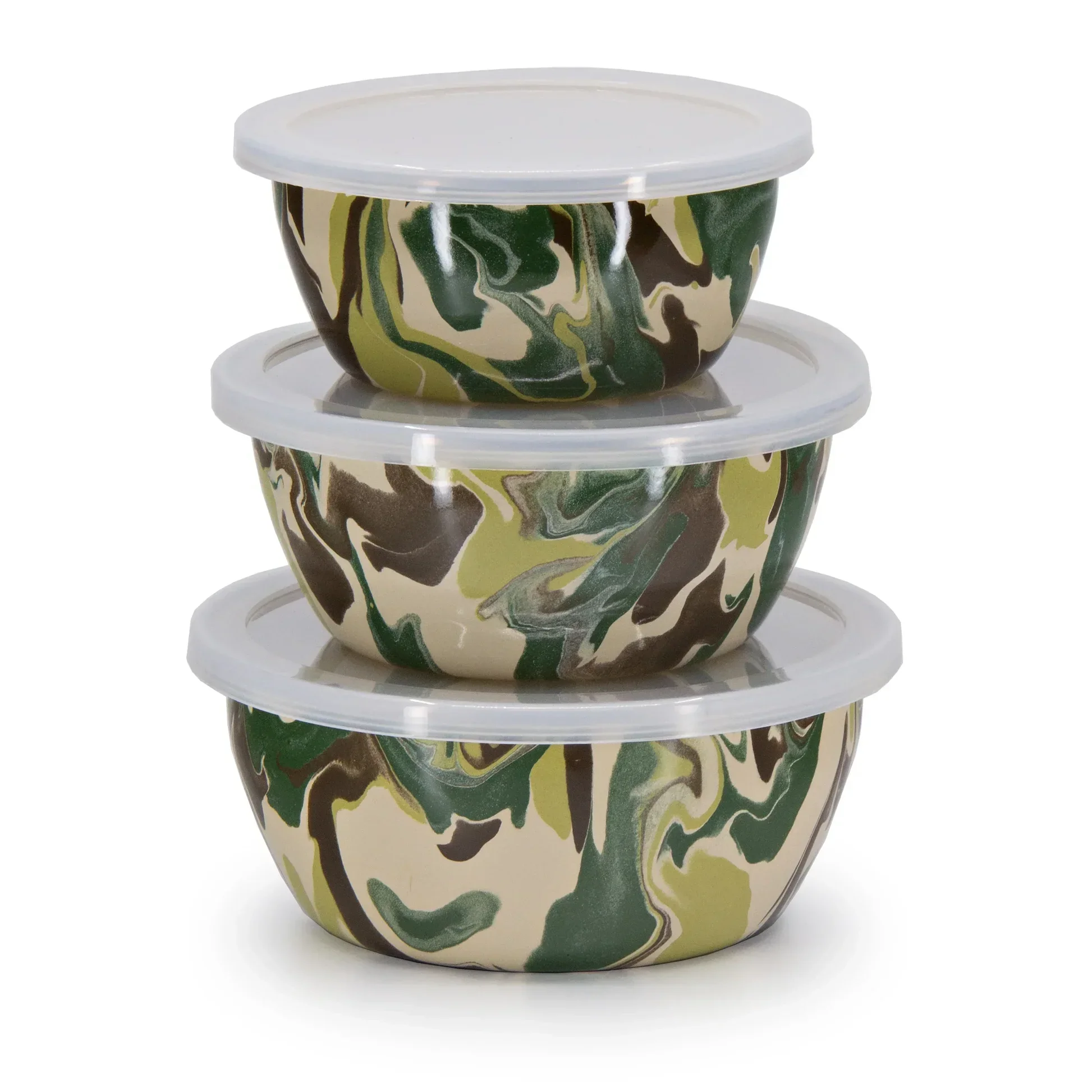 Camo Swirl Nesting Bowls