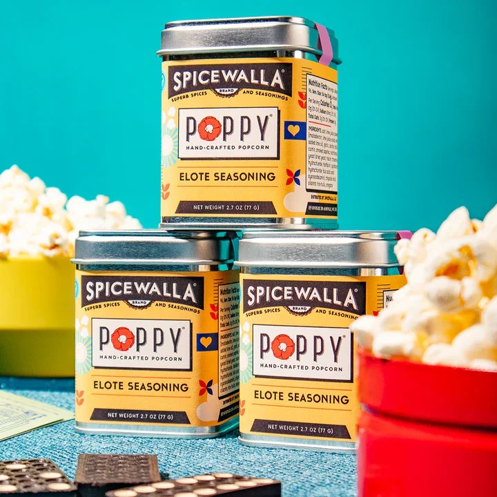 Spicewalla Poppy Handcrafted Popcorn's Elote Seasoning