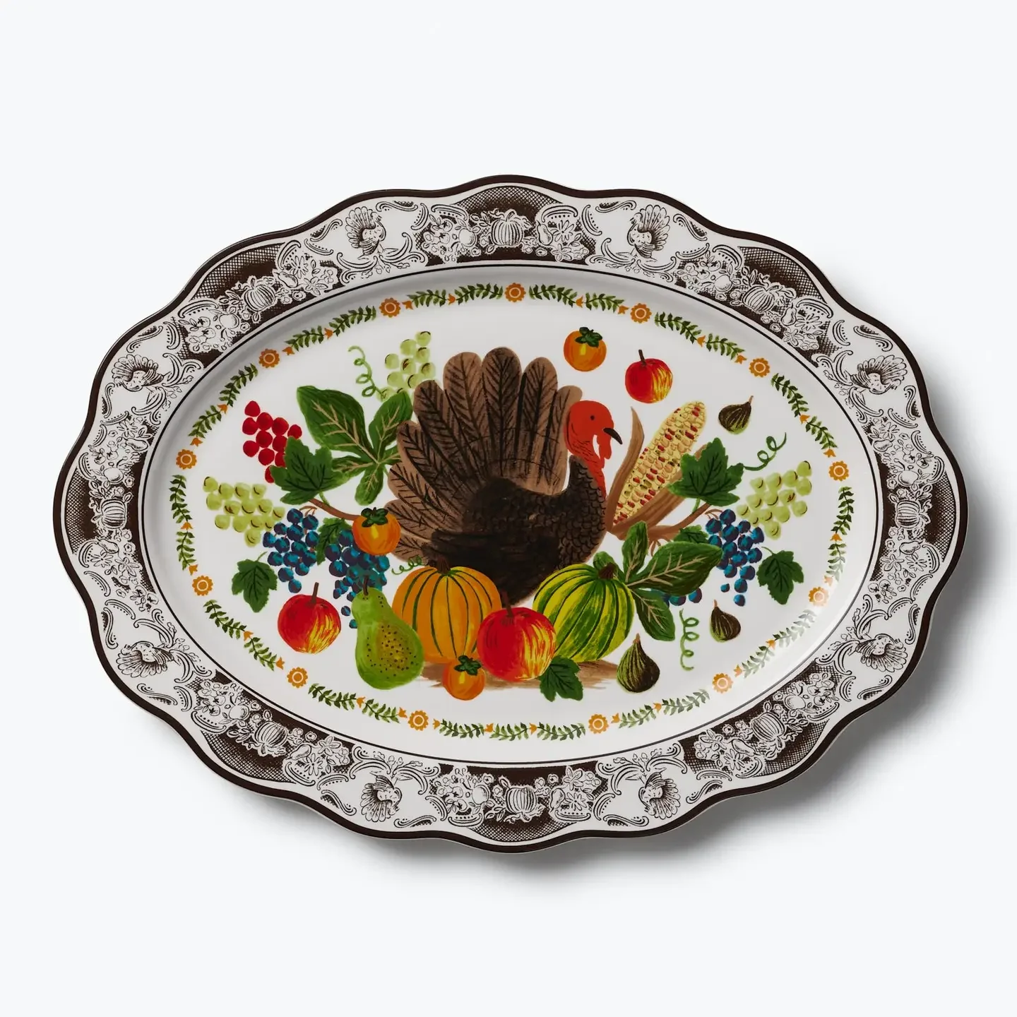 Harvest Porcelain Serving Platter
