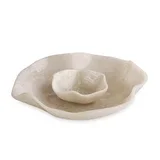 Beatriz Ball Alabaster Bowl w/Dip