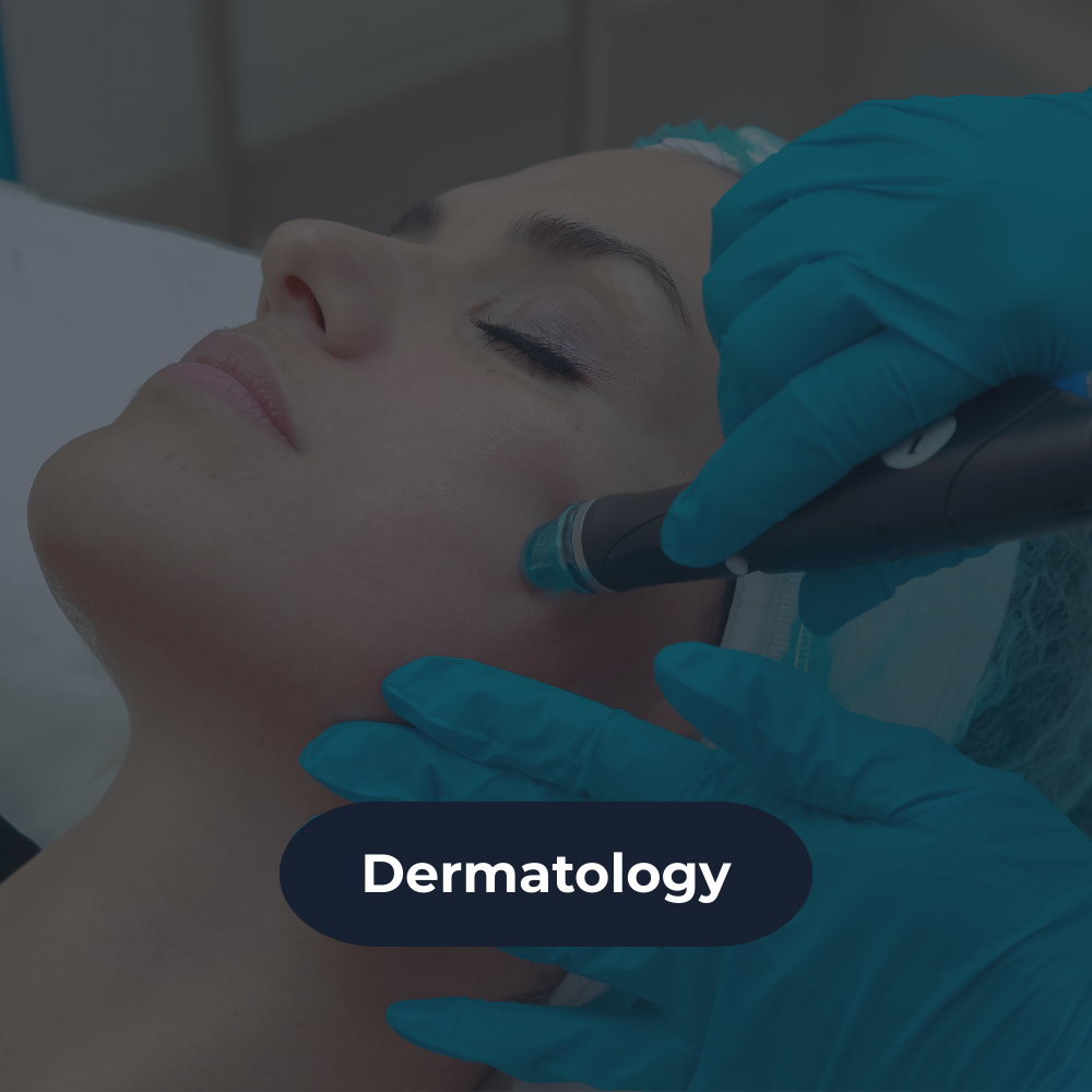 Botox and fillers, skin treatments and surgeries, skin cancer detection and treatment, laser skin treatments.