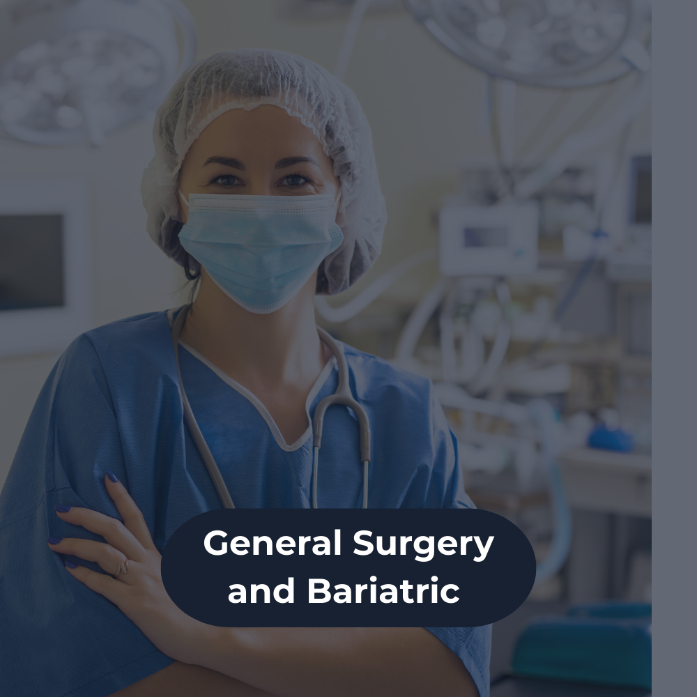Gastric bypass, gastric sleeve, gallbladder surgery, Endoscopic procedures, and more