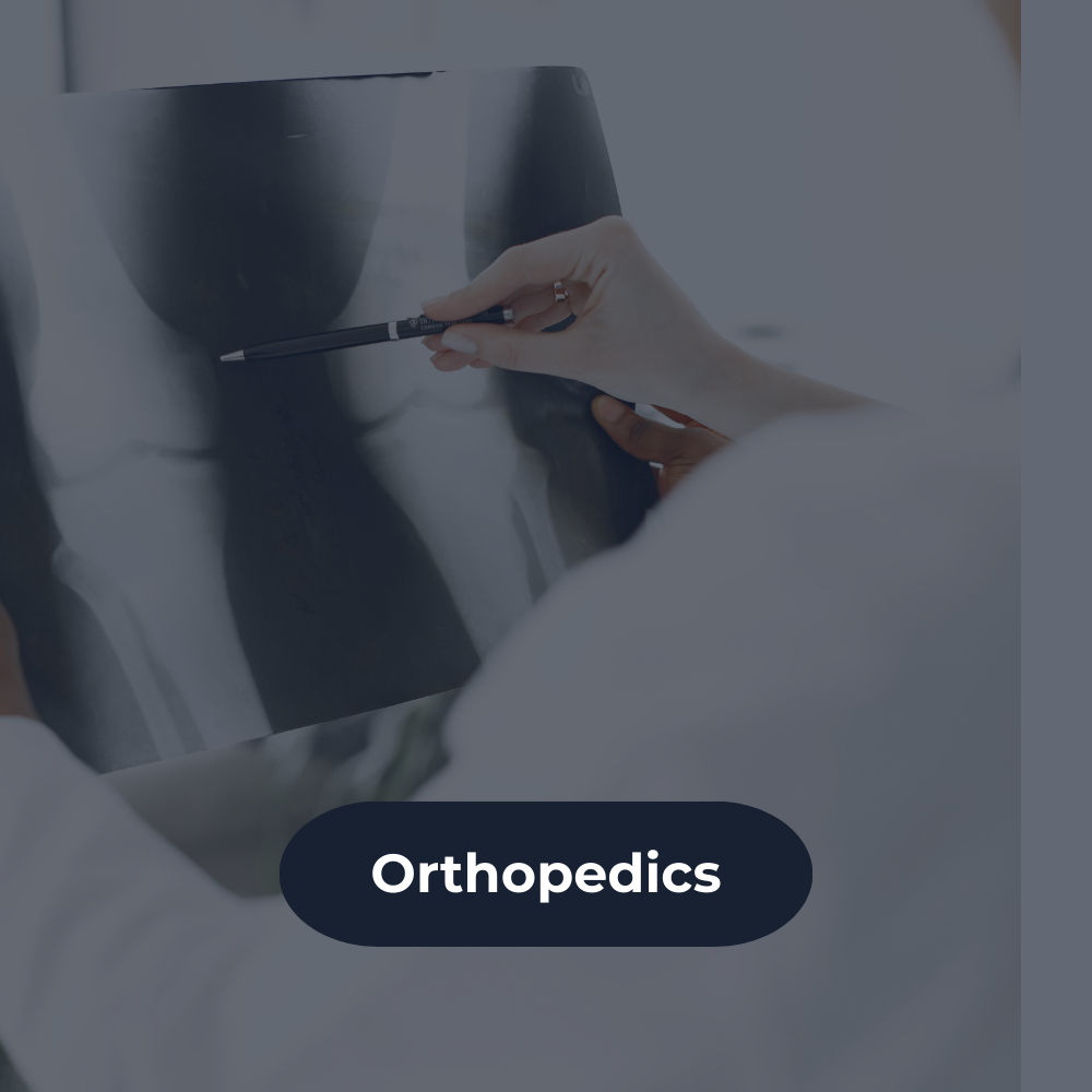 Hip and knee replacement, spinal cord surgery, treatment and surgery for knee, joint, and bone injuries, and more. 