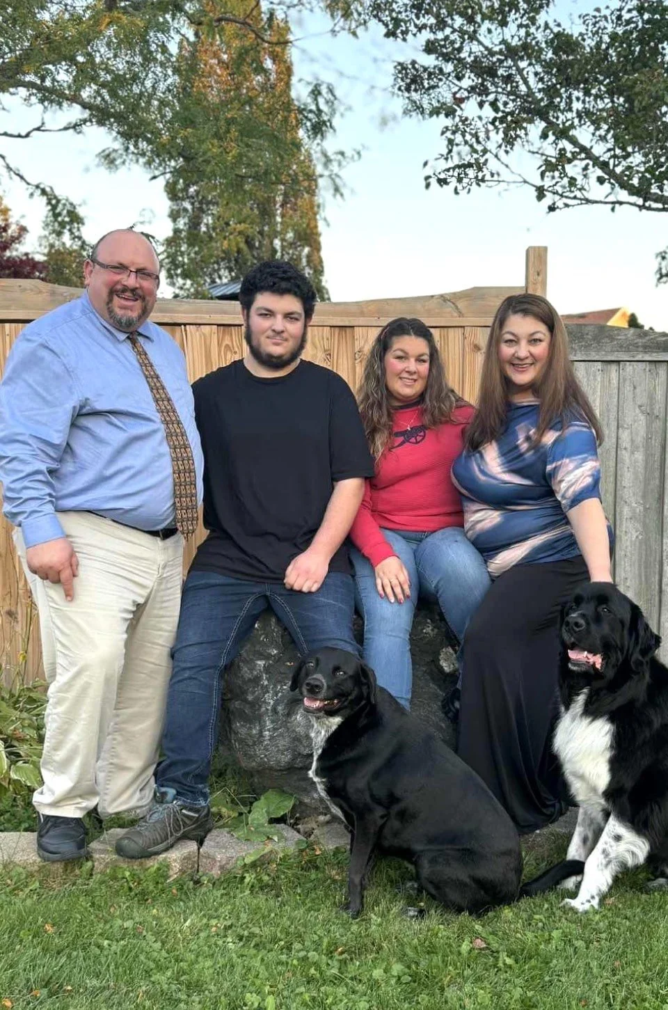 Tania Skoufaris and her family