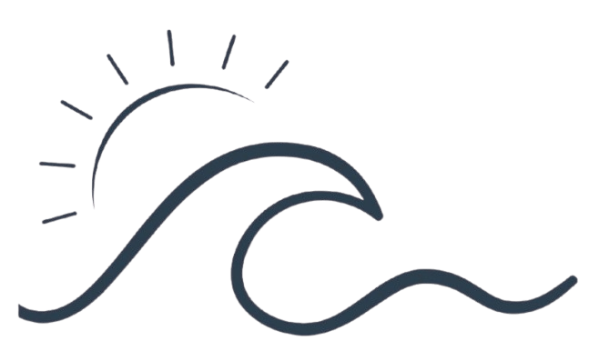 compassionate care psychotherapy wave icon