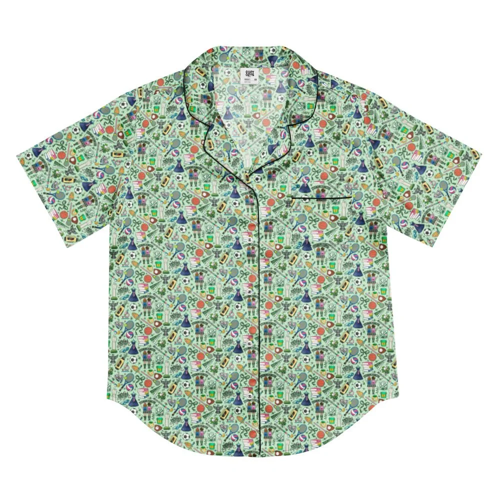 SJA short sleeve pajama top