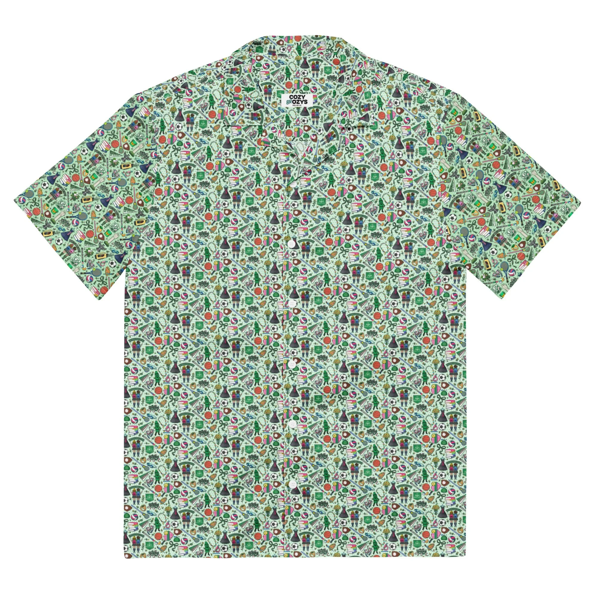 NH Proud Dad button-up shirt