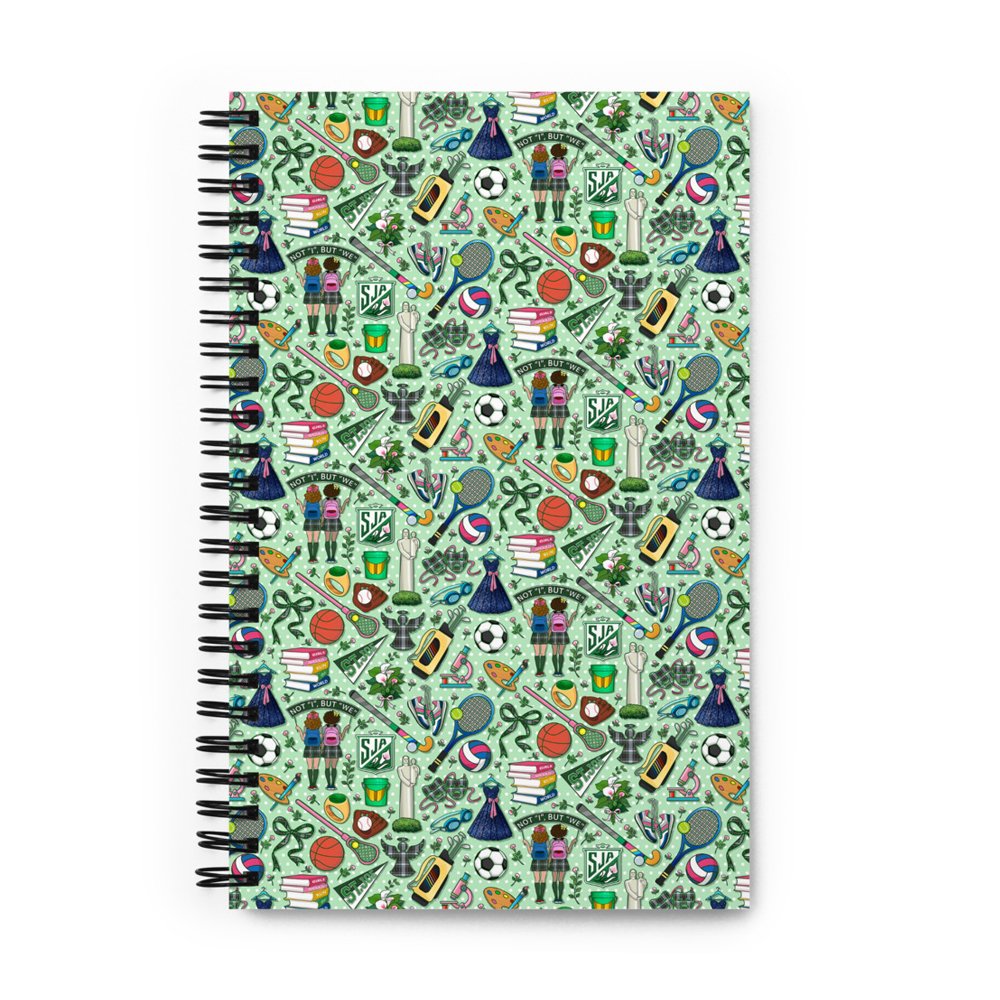 SJA spiral notebook