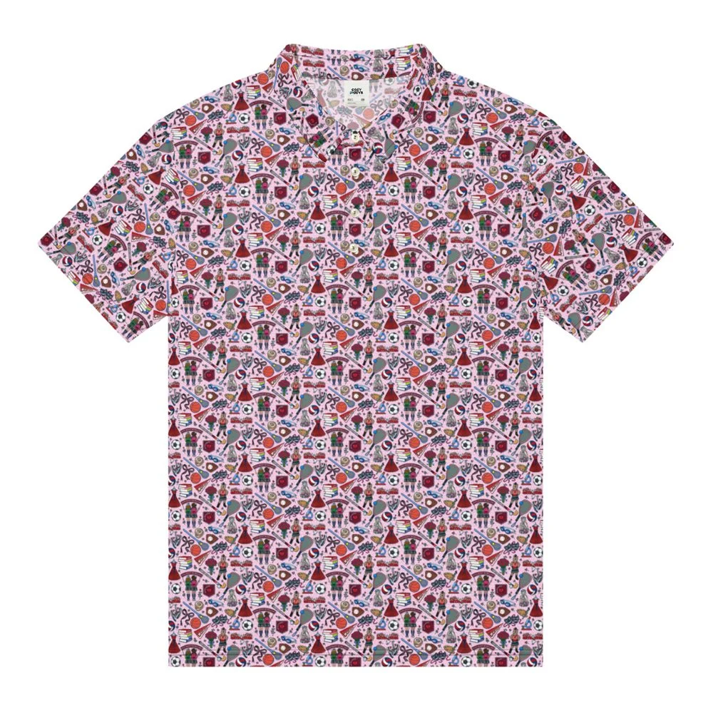 CJA Proud Dad golf shirt