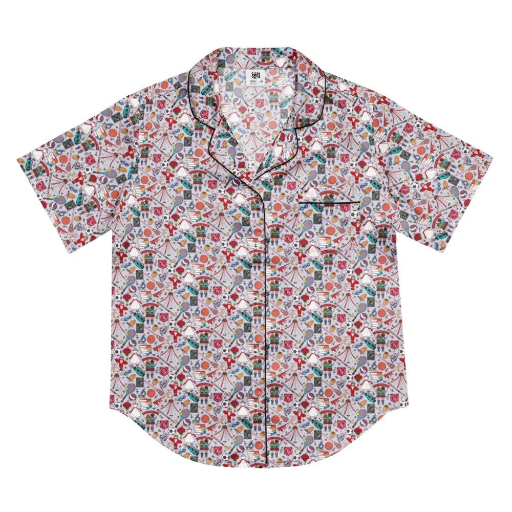 VIZ short sleeve pajama top